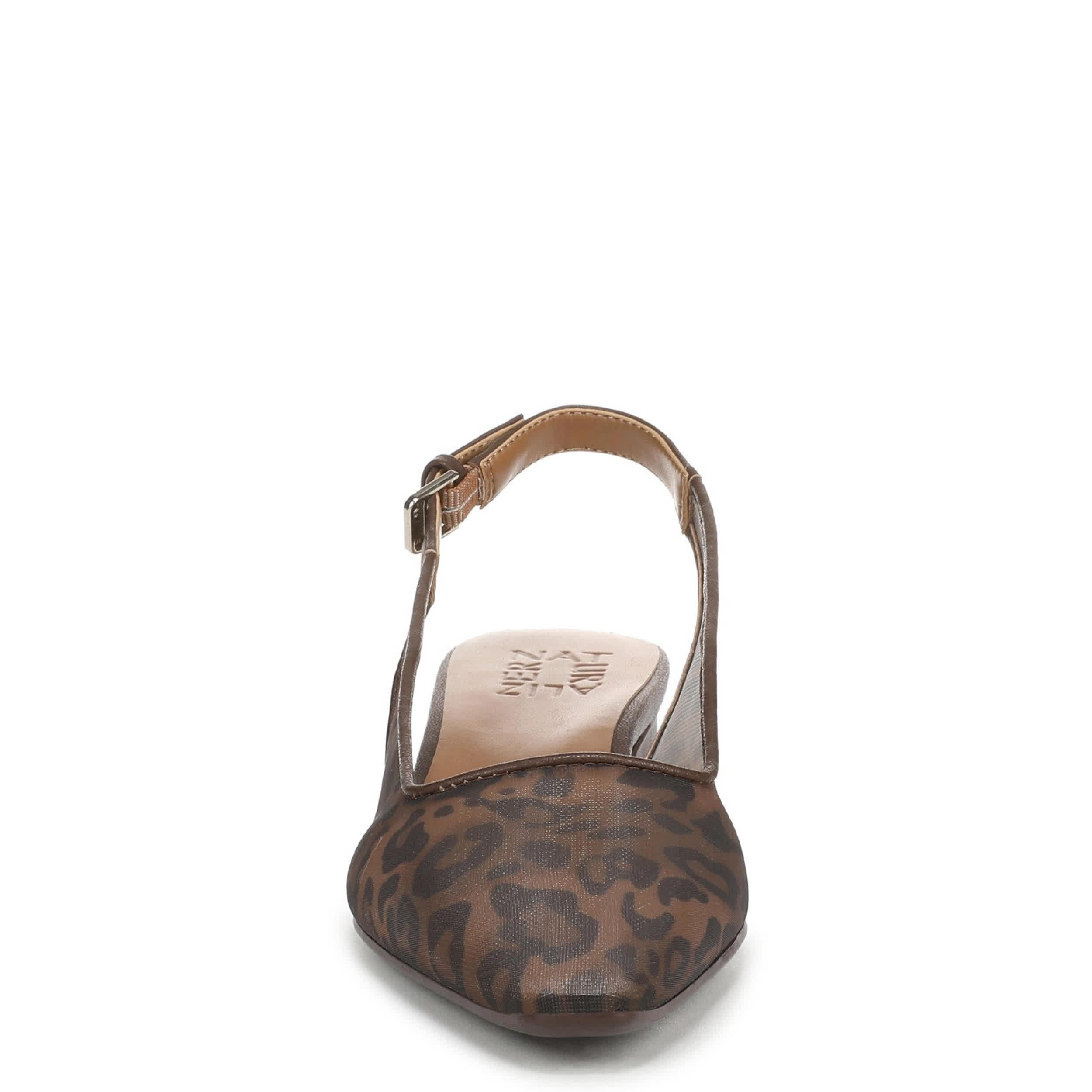NATURALIZER-WOMENS GINGER 2 FLAT-LEOPARD & 