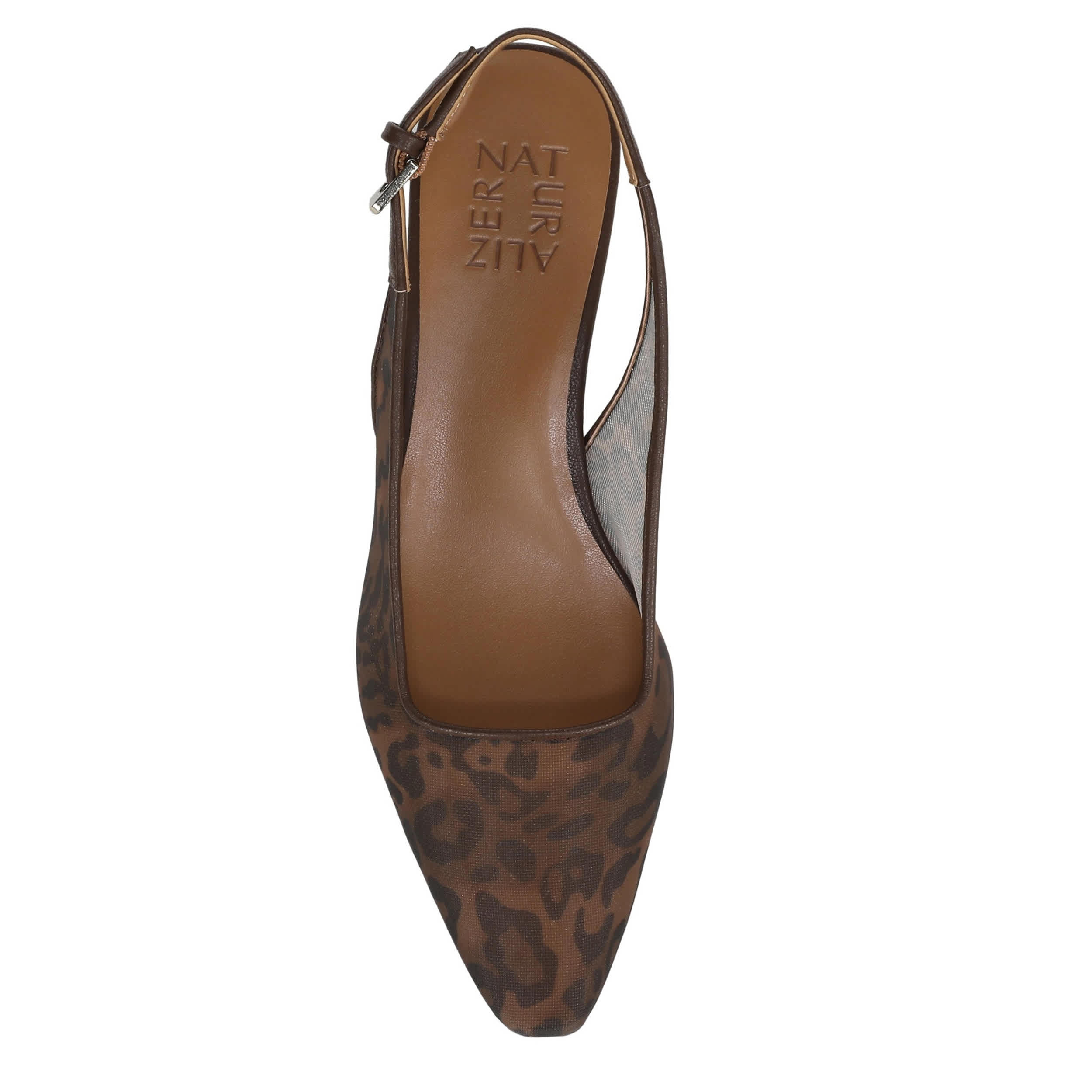 NATURALIZER-WOMENS GINGER 2 FLAT-LEOPARD & 