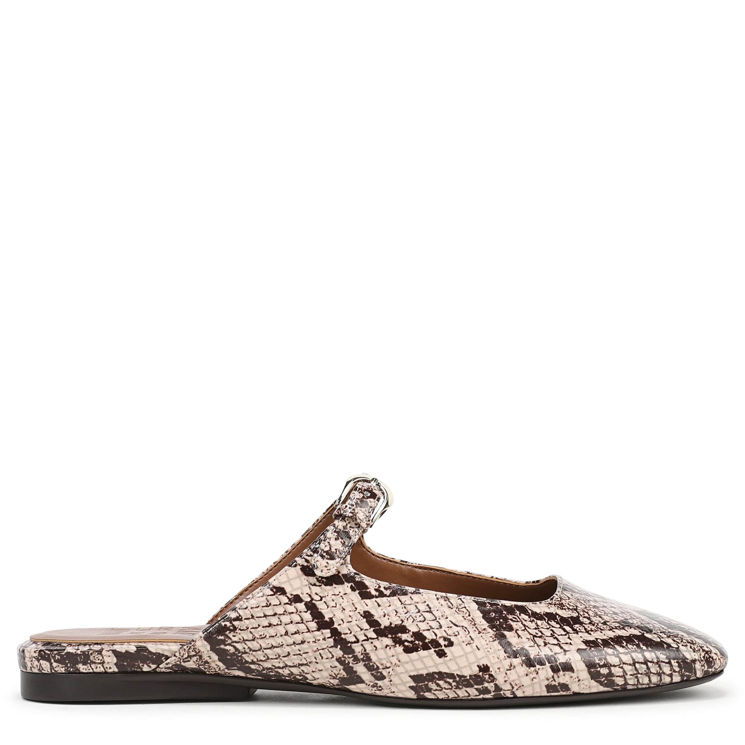 NATURALIZER-WOMENS APPLE LOAFER-TAUPE & SNAKE