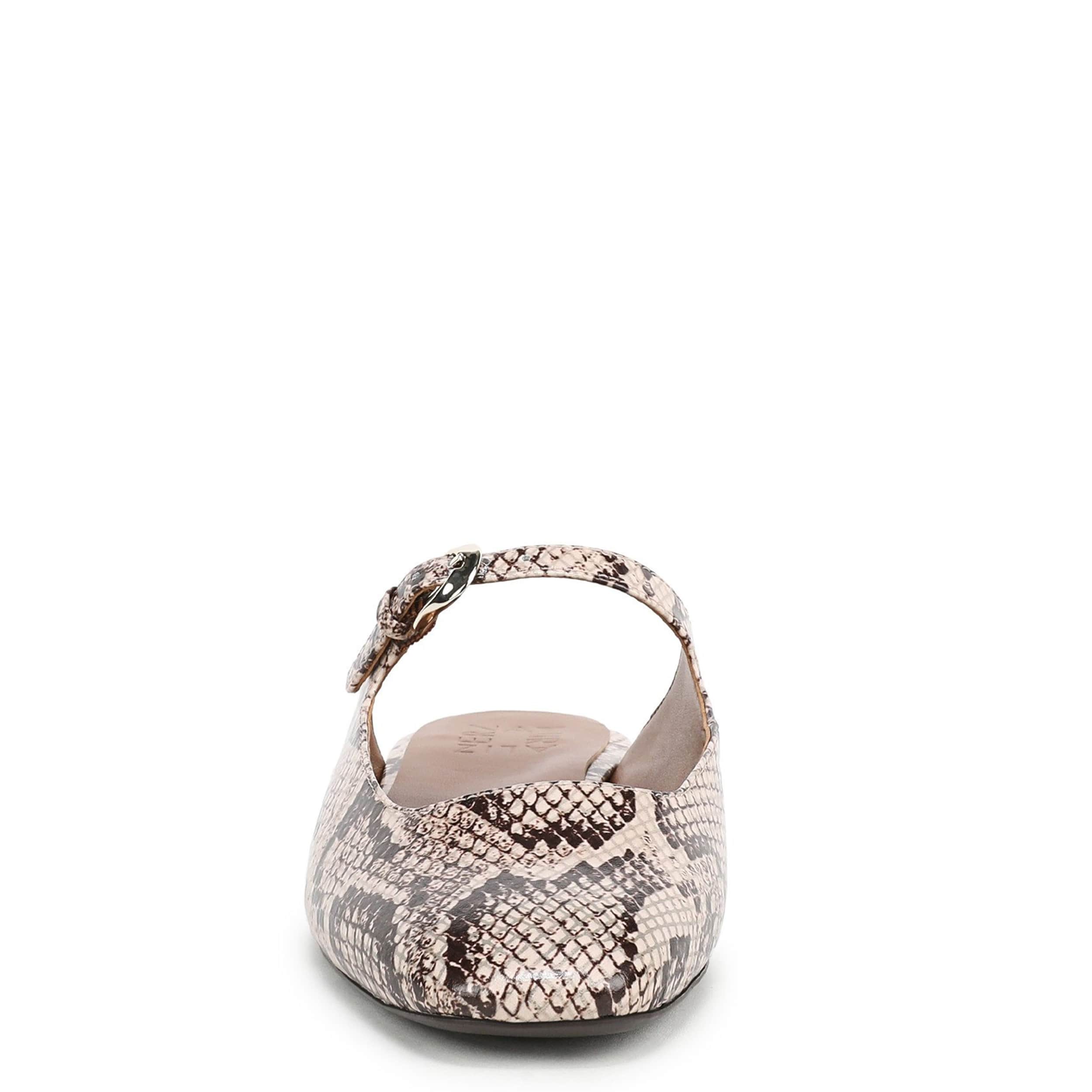 NATURALIZER-WOMENS APPLE LOAFER-TAUPE & SNAKE