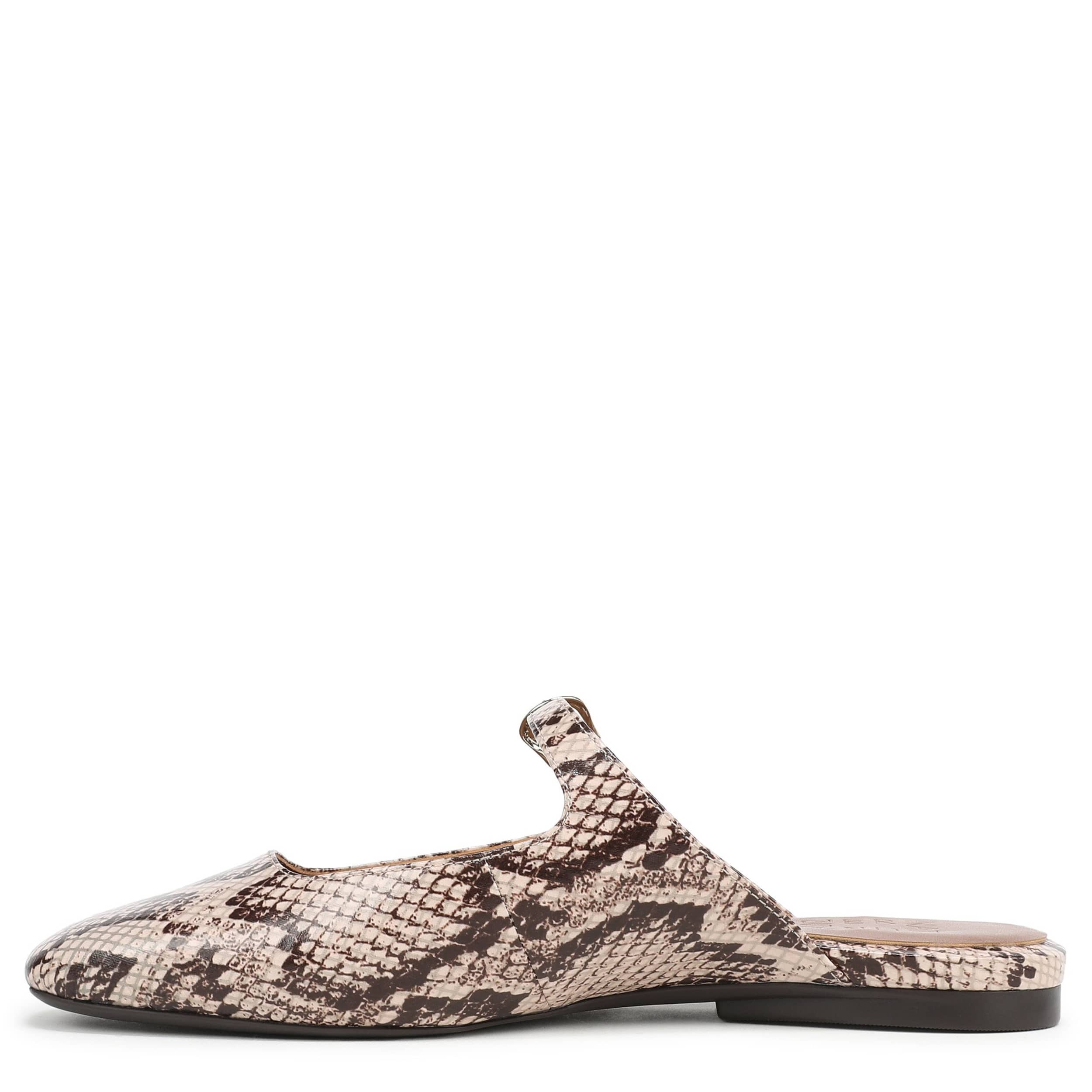 NATURALIZER-WOMENS APPLE LOAFER-TAUPE & SNAKE