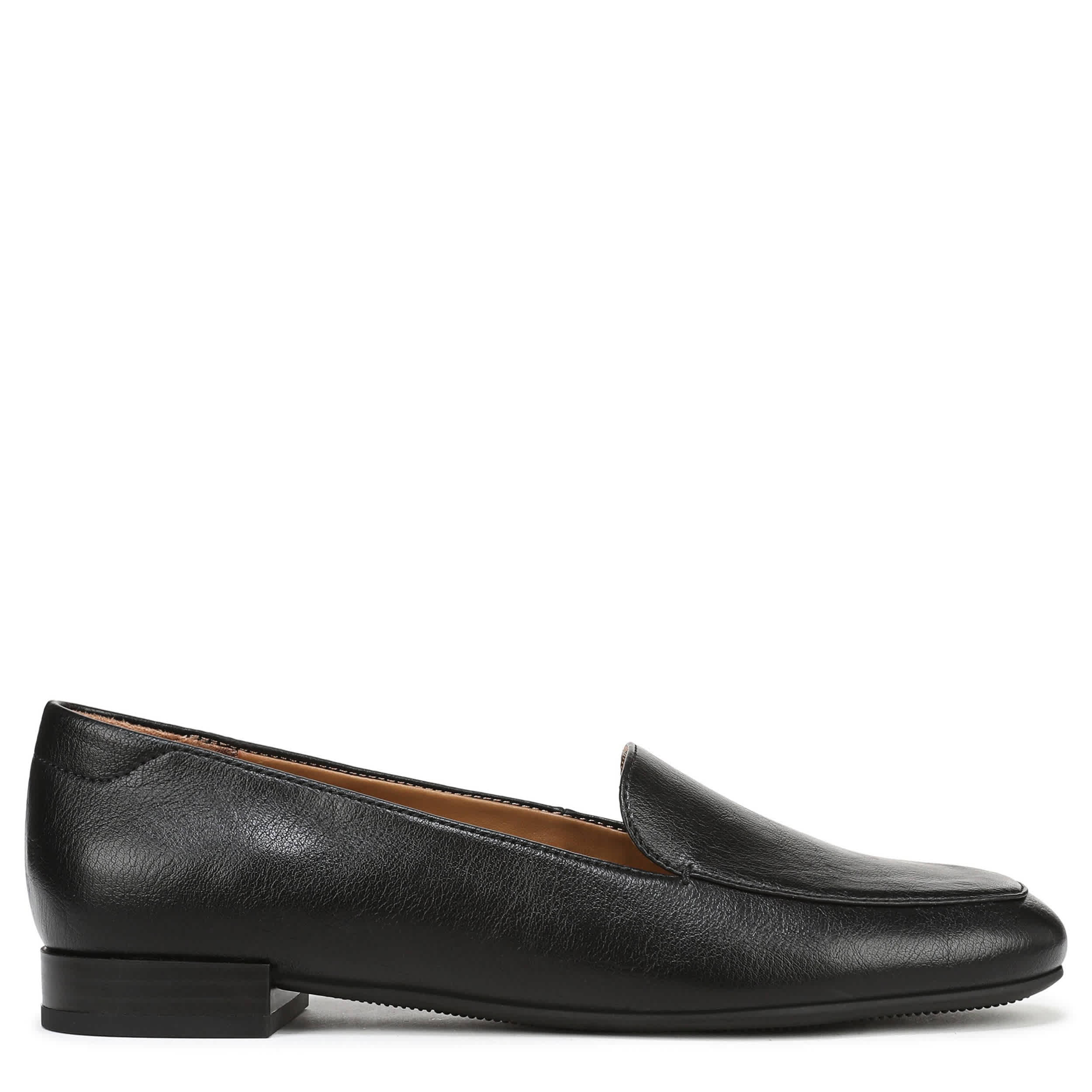 NATURALIZER-WOMENS DAHLIA LOAFER-BLACK & 