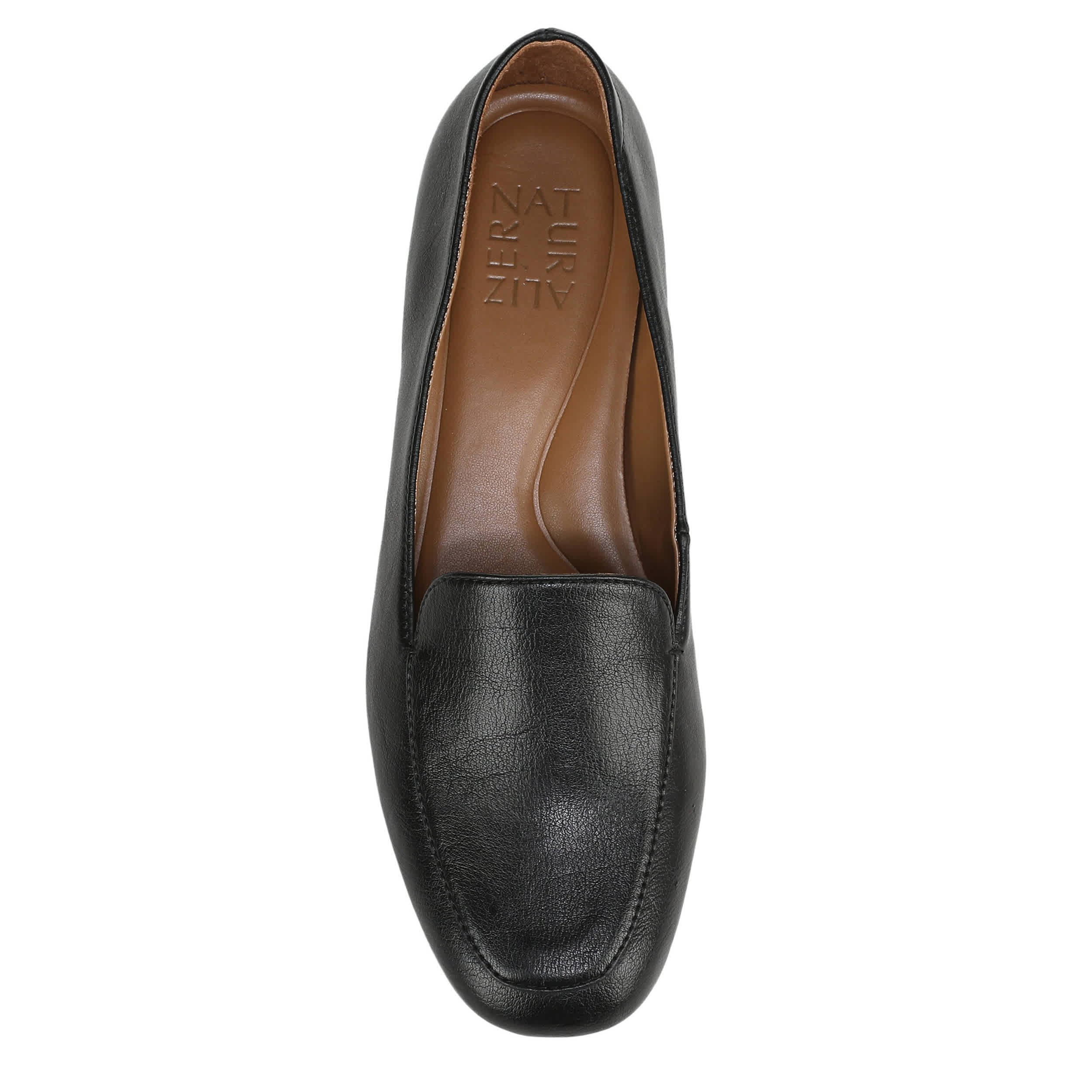 NATURALIZER-WOMENS DAHLIA LOAFER-BLACK & 