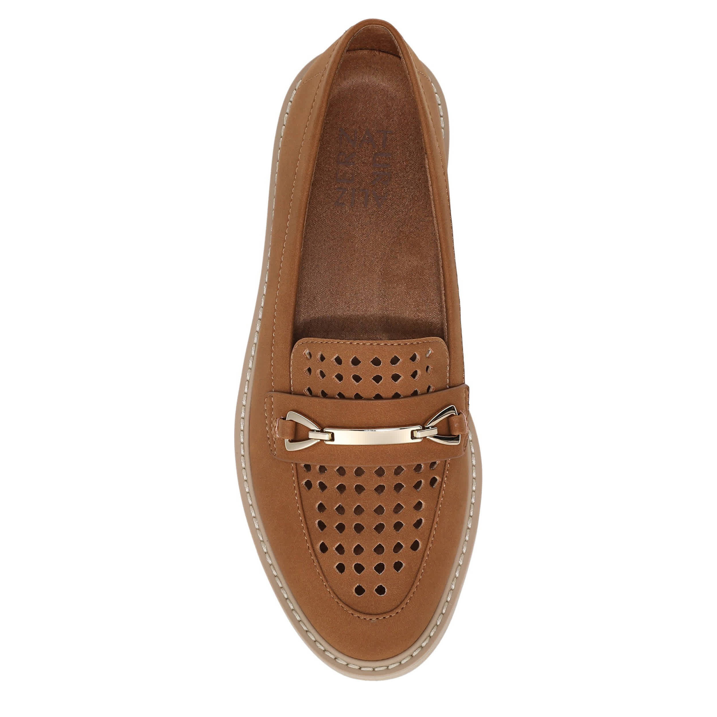 NATURALIZER-WOMENS ELIN LOAFER-BROWN & 