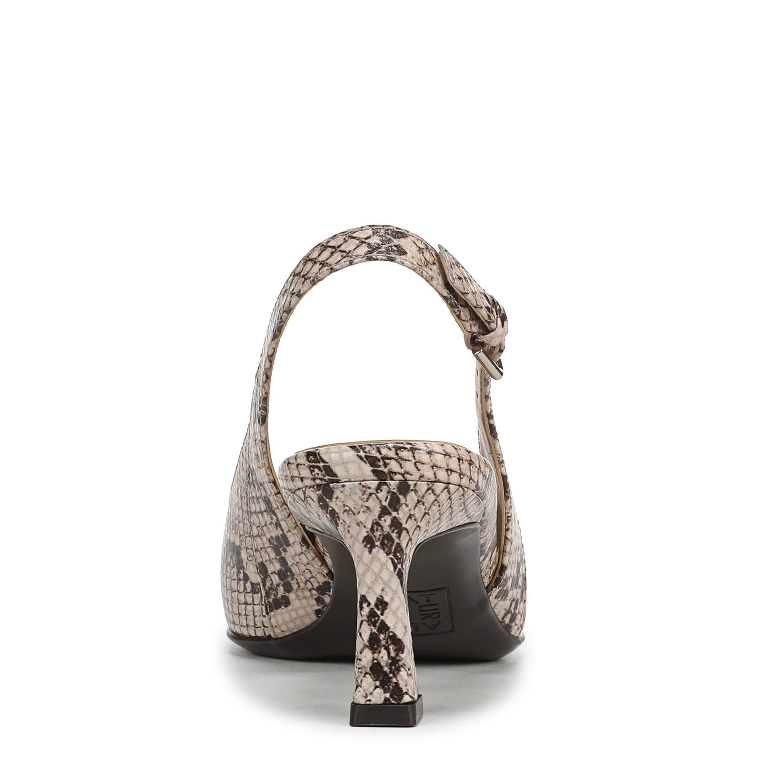NATURALIZER-WOMENS TANSY PUMP-BEIGE & SNAKE