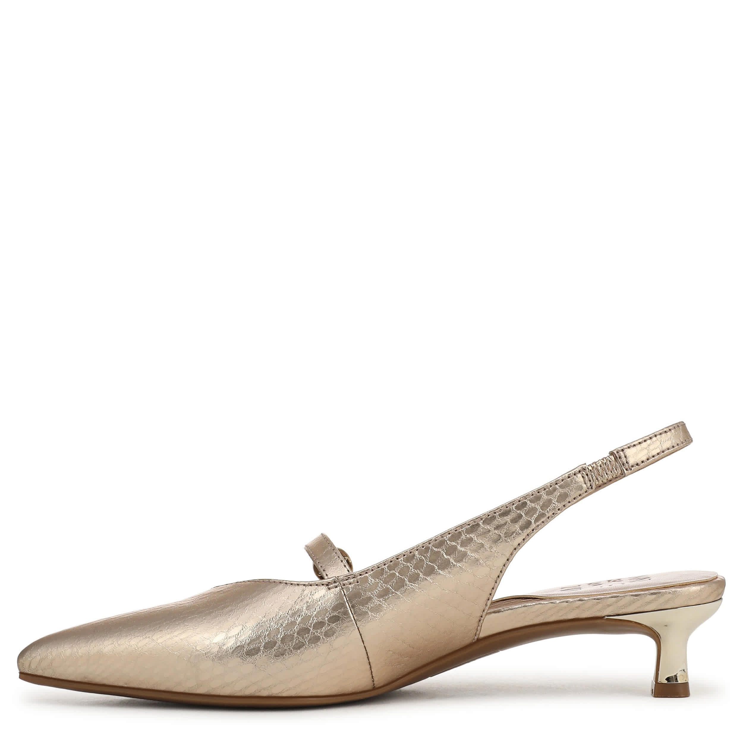 NATURALIZER-WOMENS GRAYSON PUMP-CHAMPAGNE & 