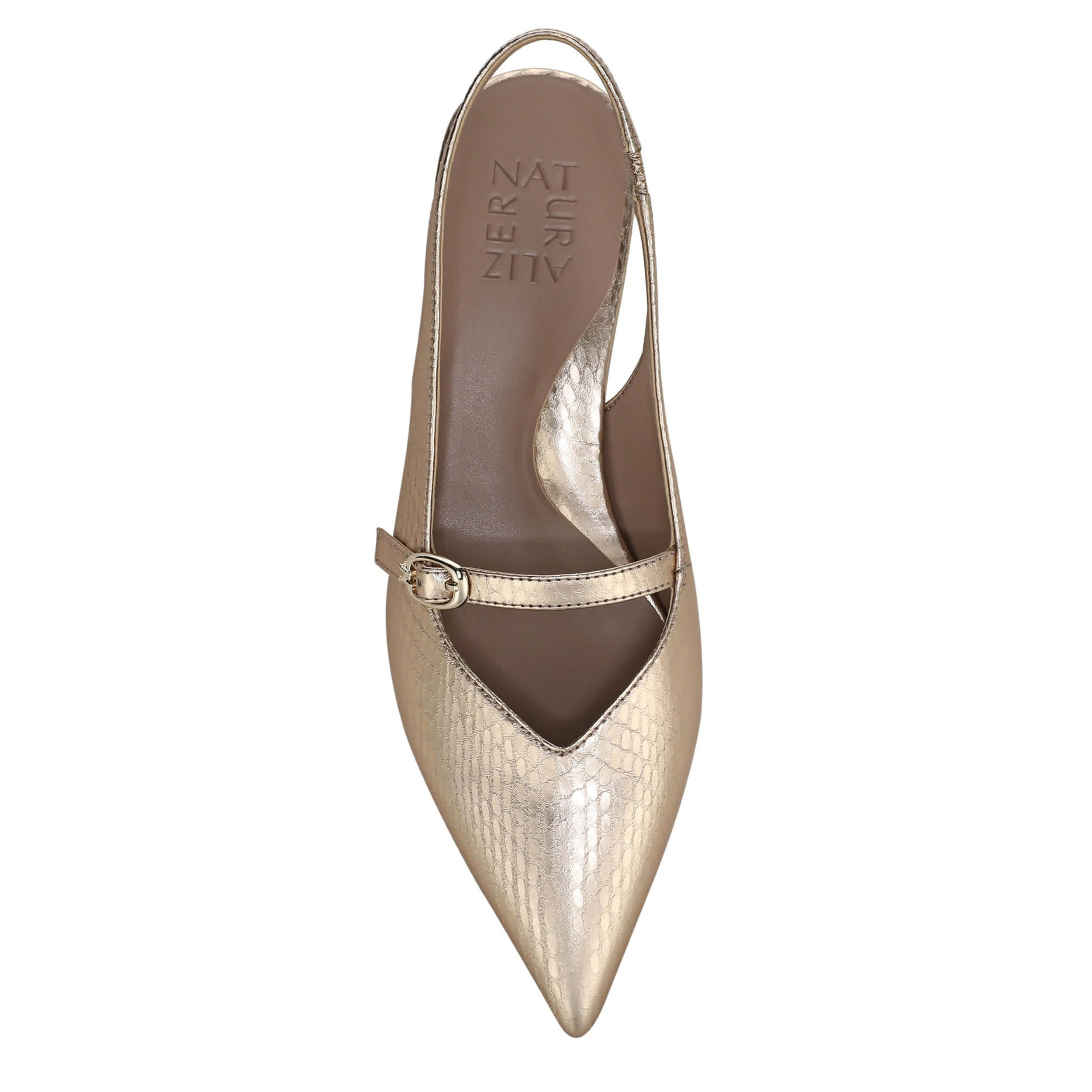NATURALIZER-WOMENS GRAYSON PUMP-CHAMPAGNE & 