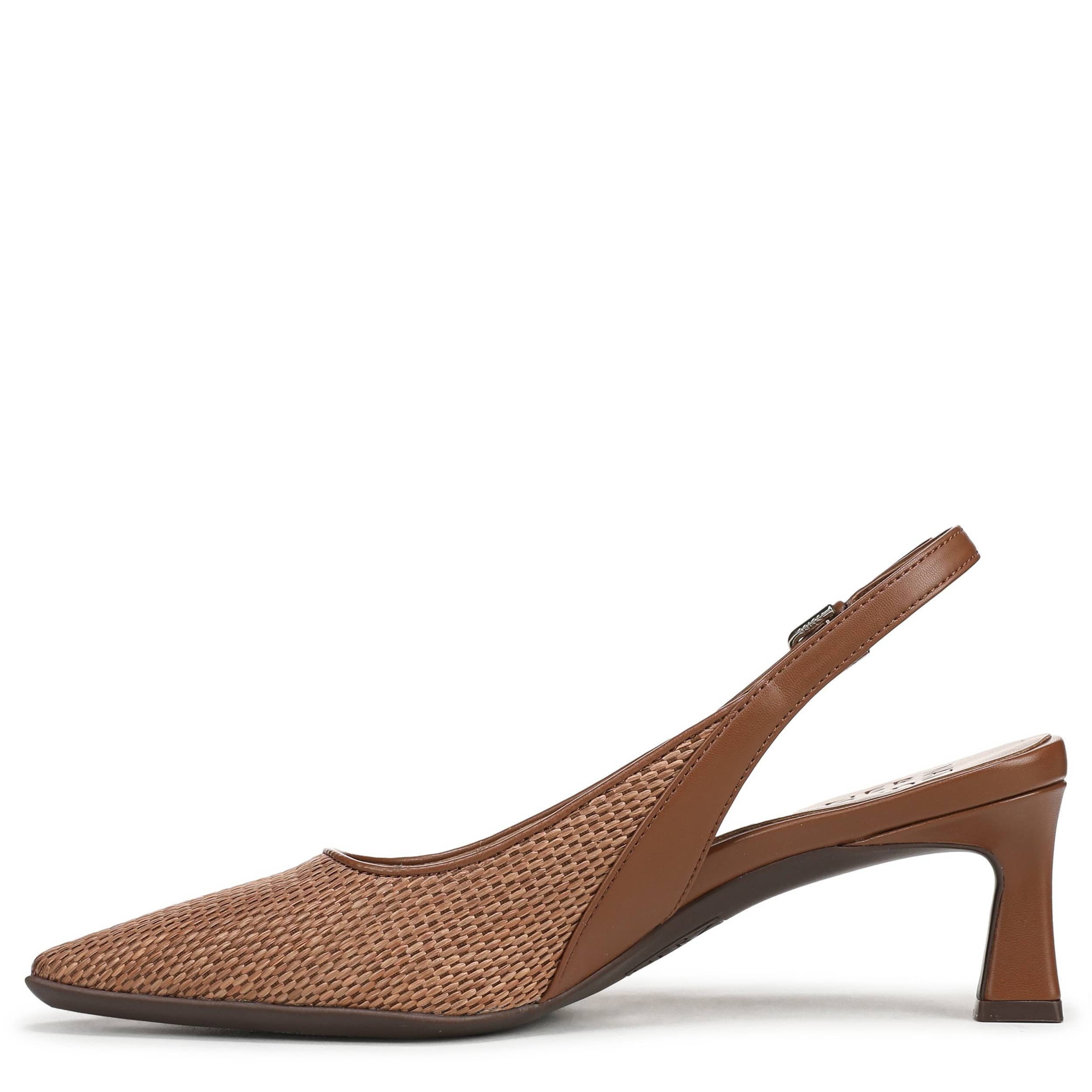 NATURALIZER-WOMENS TANSY 2 PUMP-CHESTNUT & 