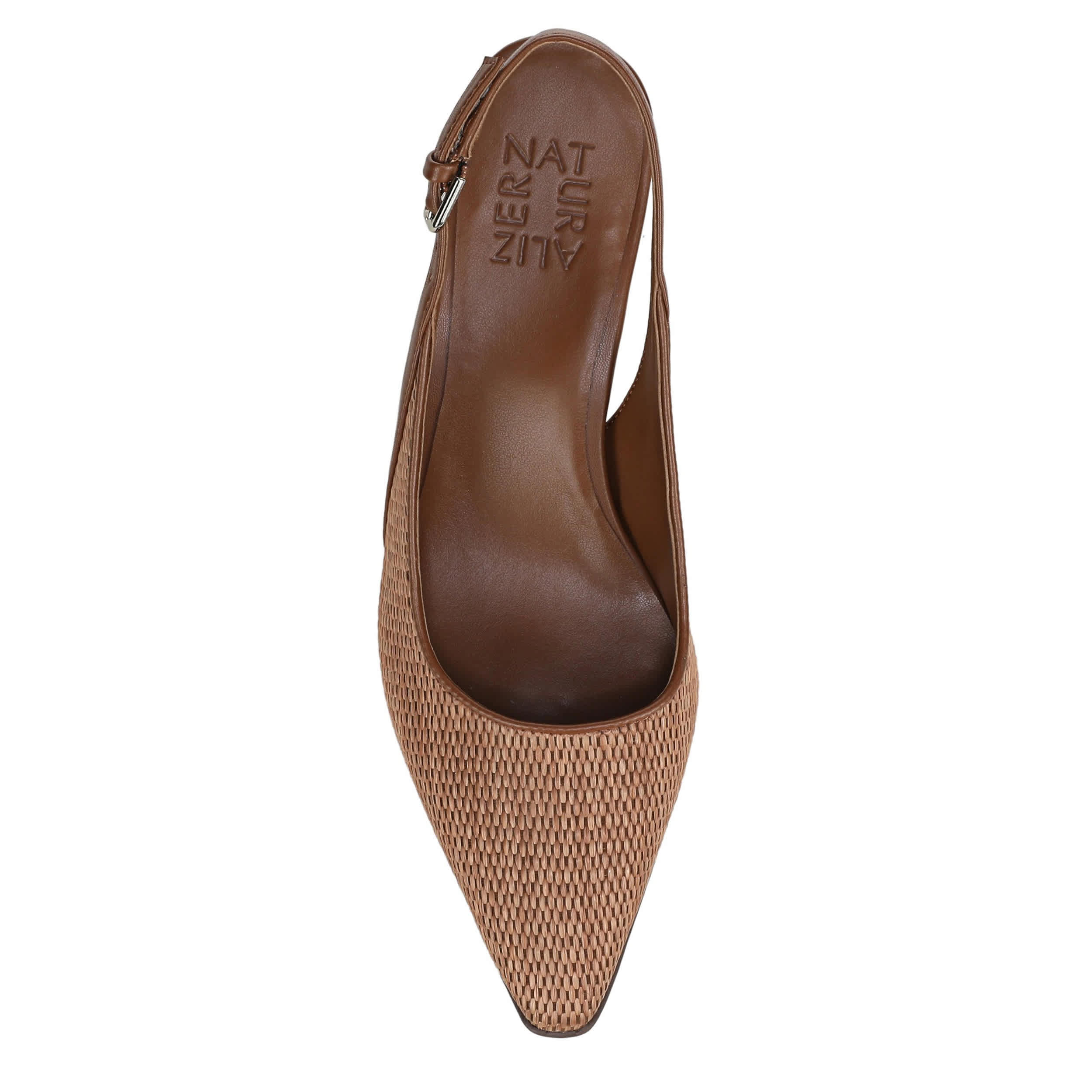 NATURALIZER-WOMENS TANSY 2 PUMP-CHESTNUT & 
