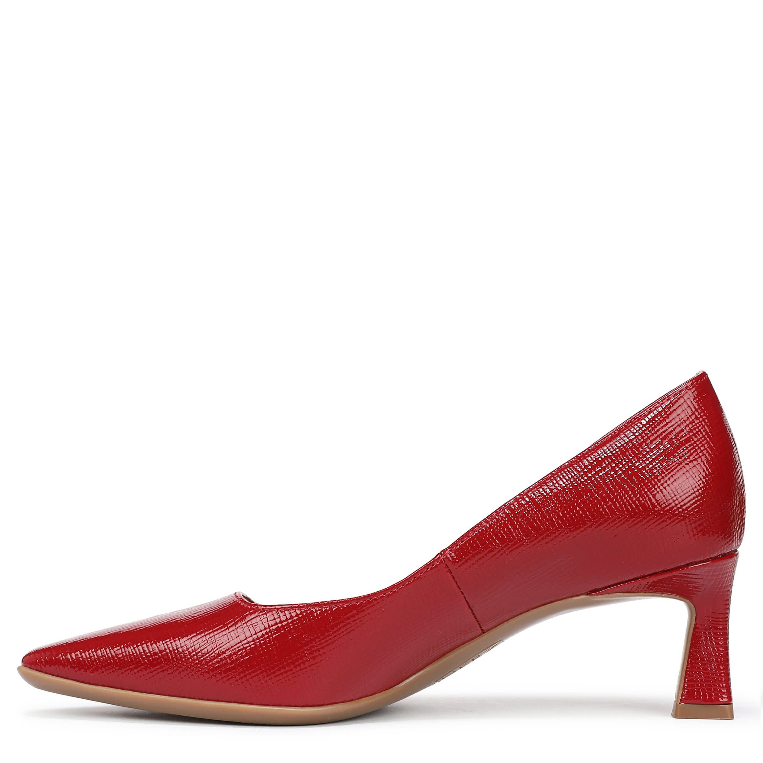 NATURALIZER-WOMENS TYLAN PUMP-RED & 