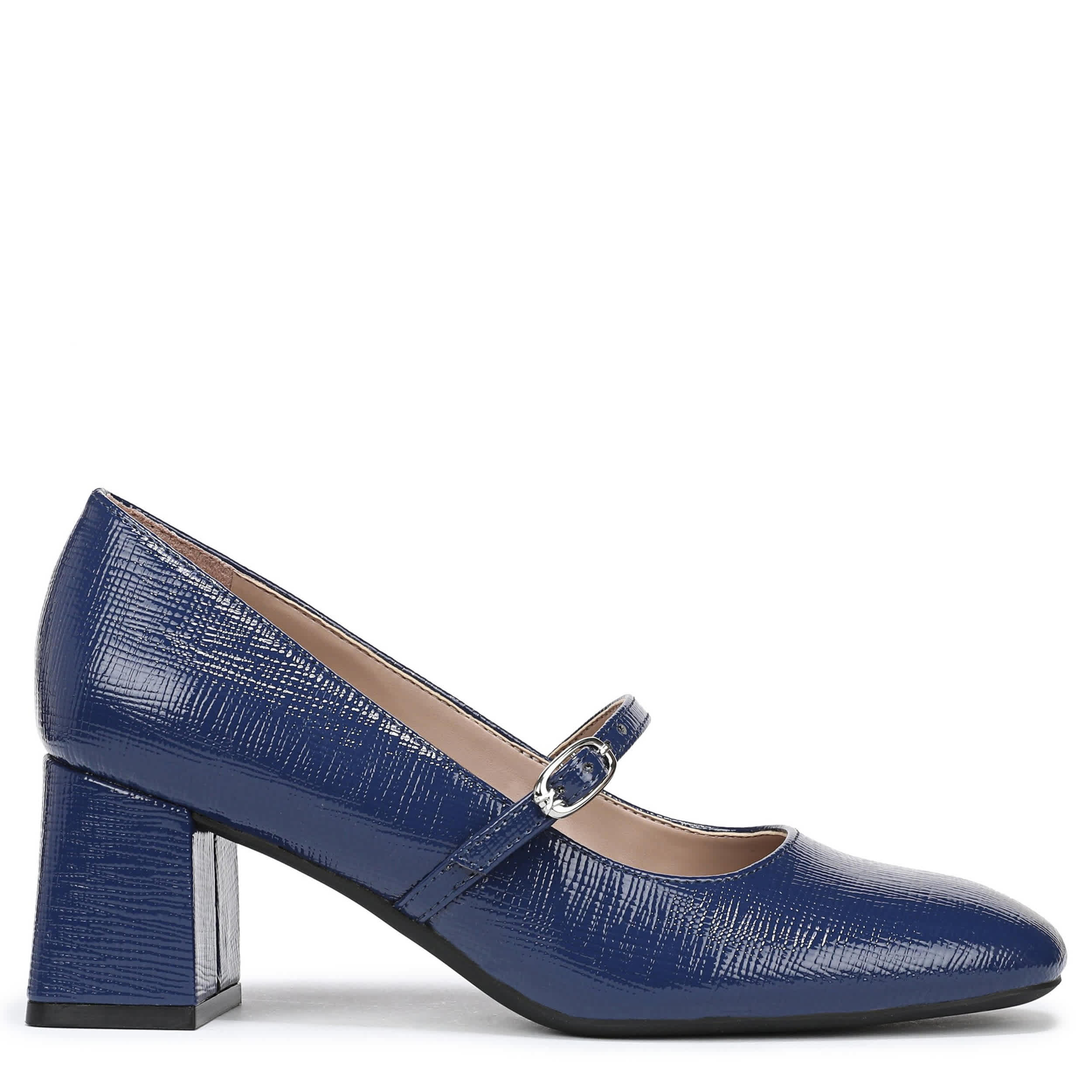 NATURALIZER-WOMENS DANCING PUMP-NAVY & 