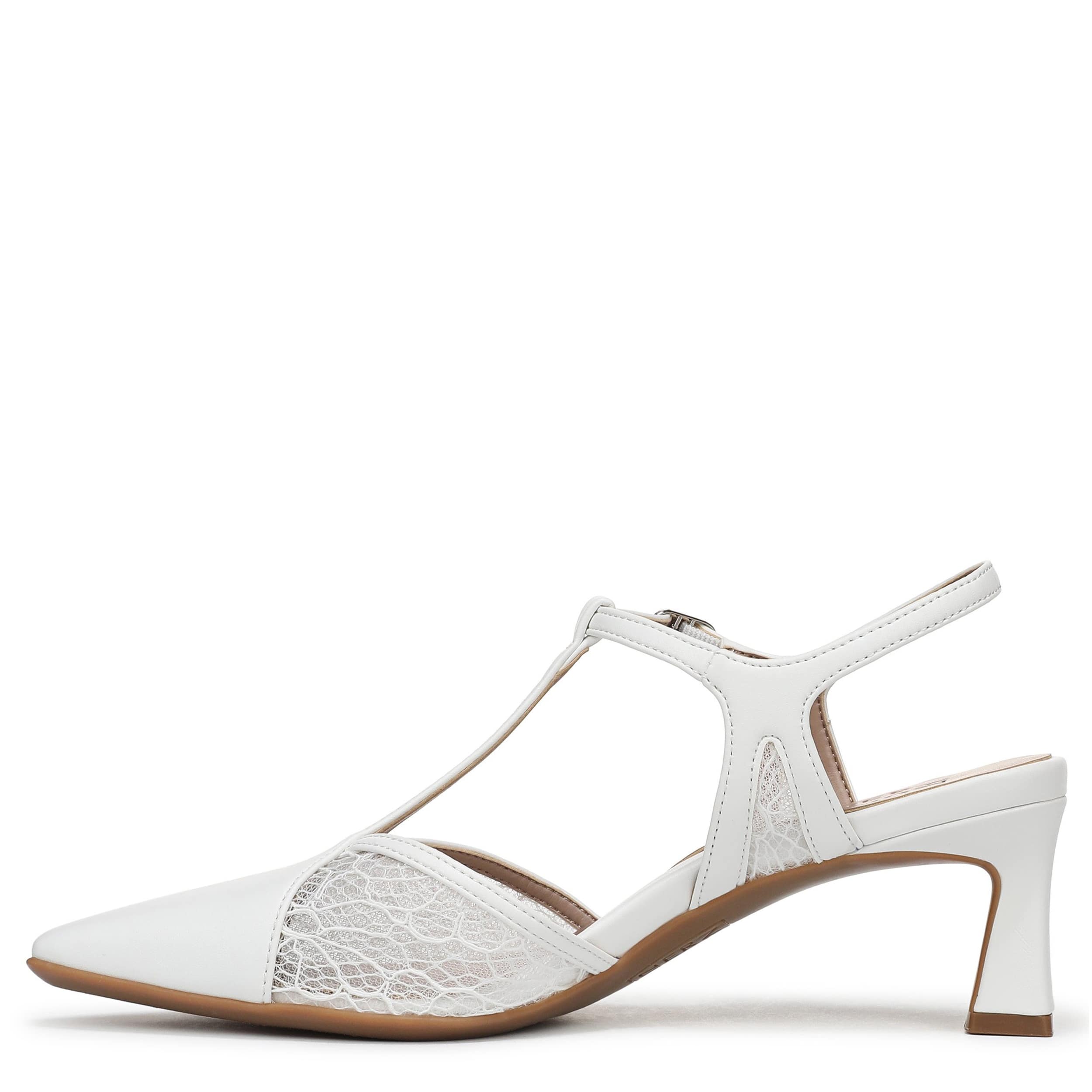 NATURALIZER-WOMENS TORIN2 PUMP-WHITE & 