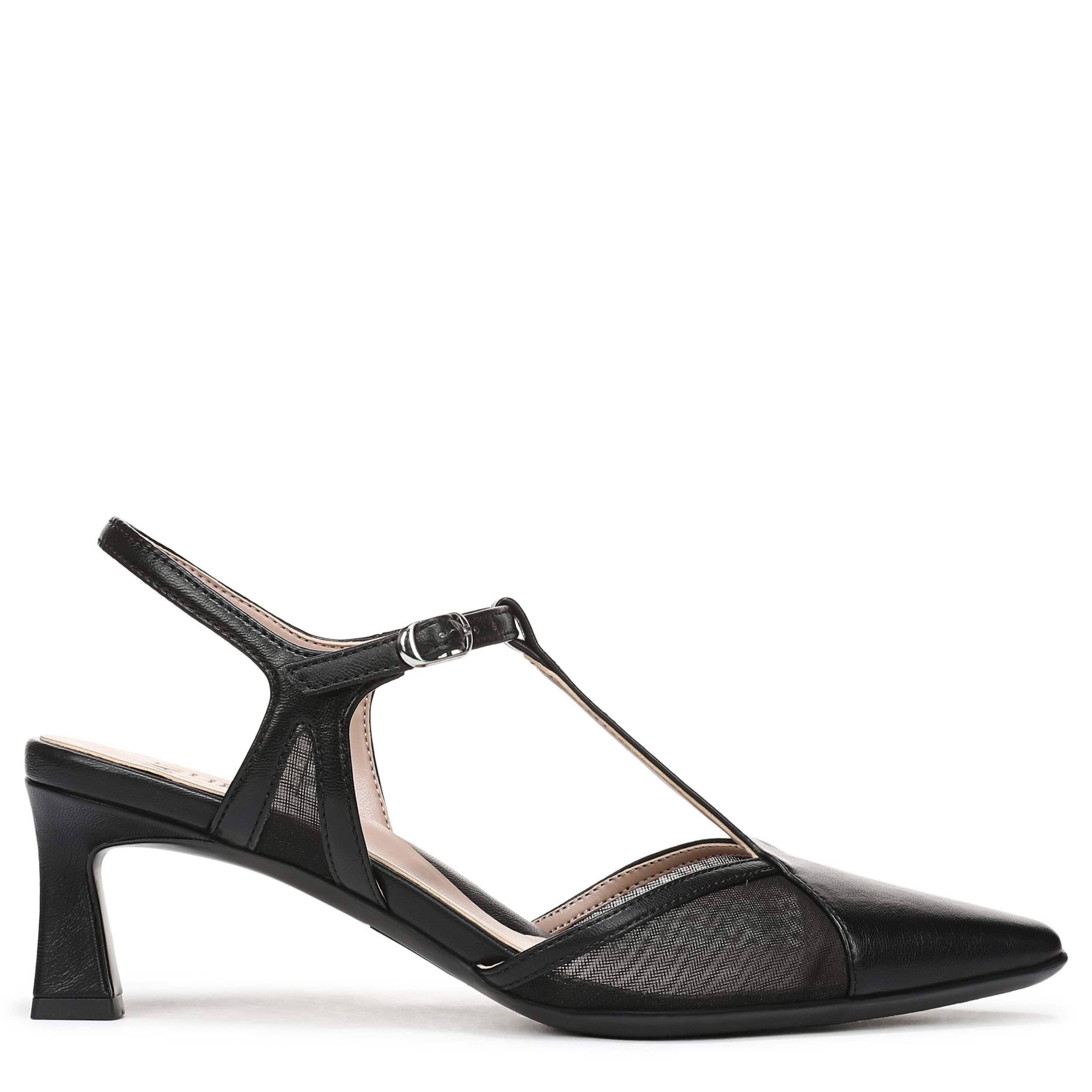 NATURALIZER-WOMENS TORIN2 PUMP-BLACK & 
