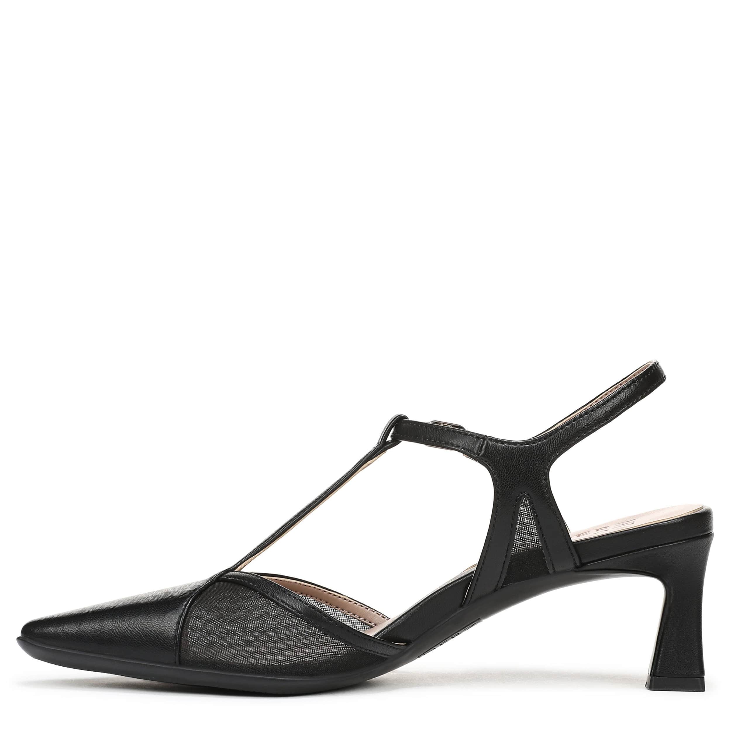NATURALIZER-WOMENS TORIN2 PUMP-BLACK & 