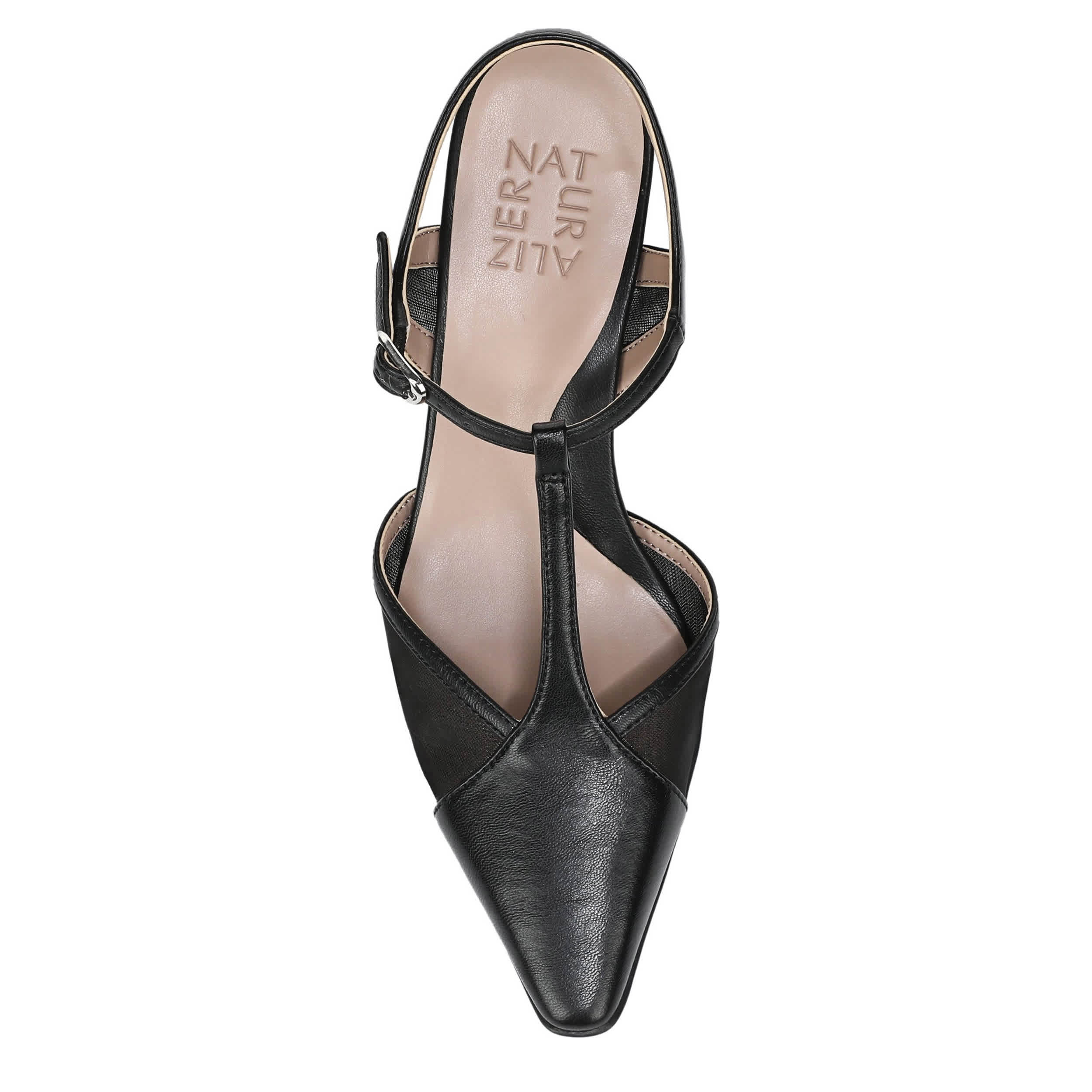 NATURALIZER-WOMENS TORIN2 PUMP-BLACK & 