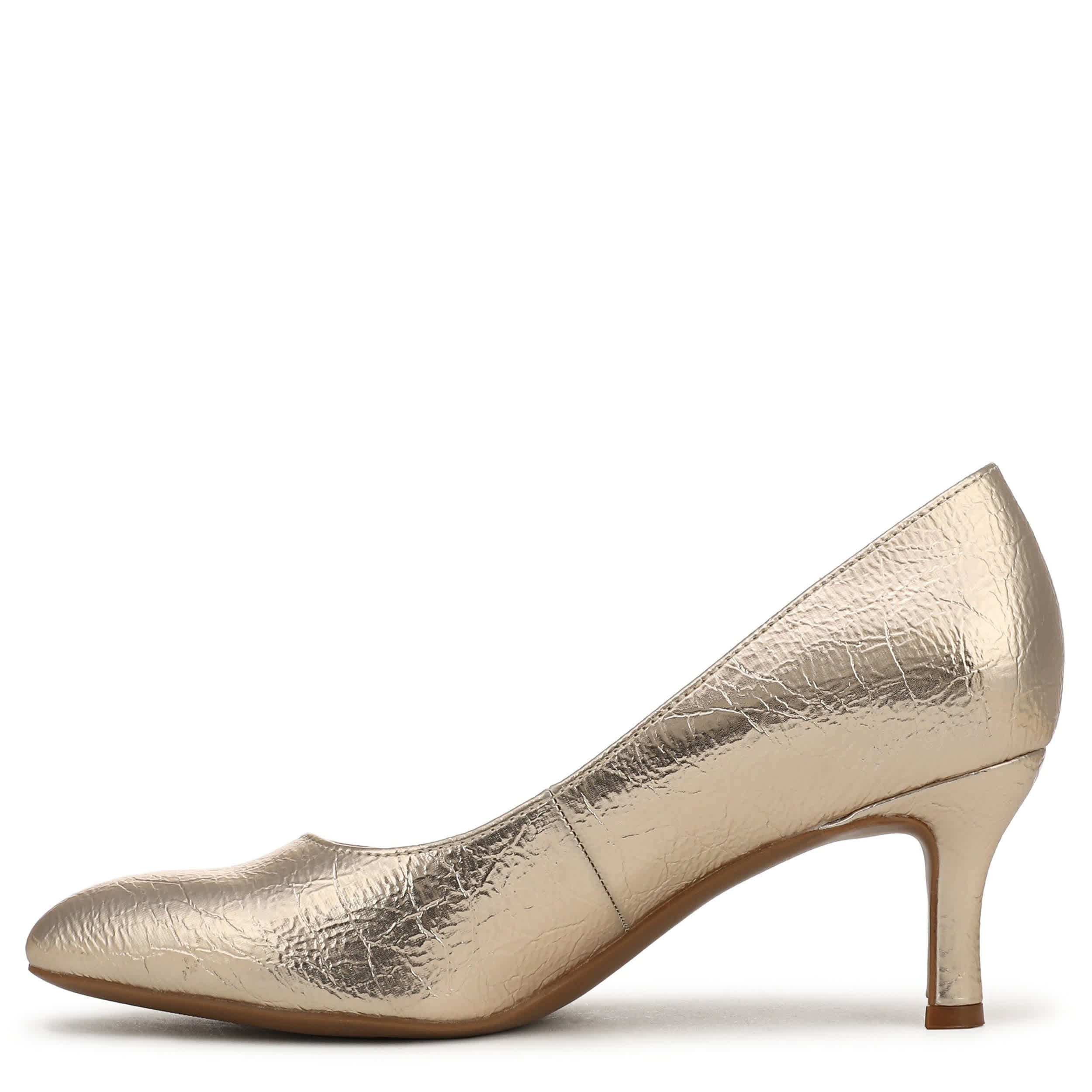 NATURALIZER-WOMENS FLORA PUMP-CHAMPAGNE & 