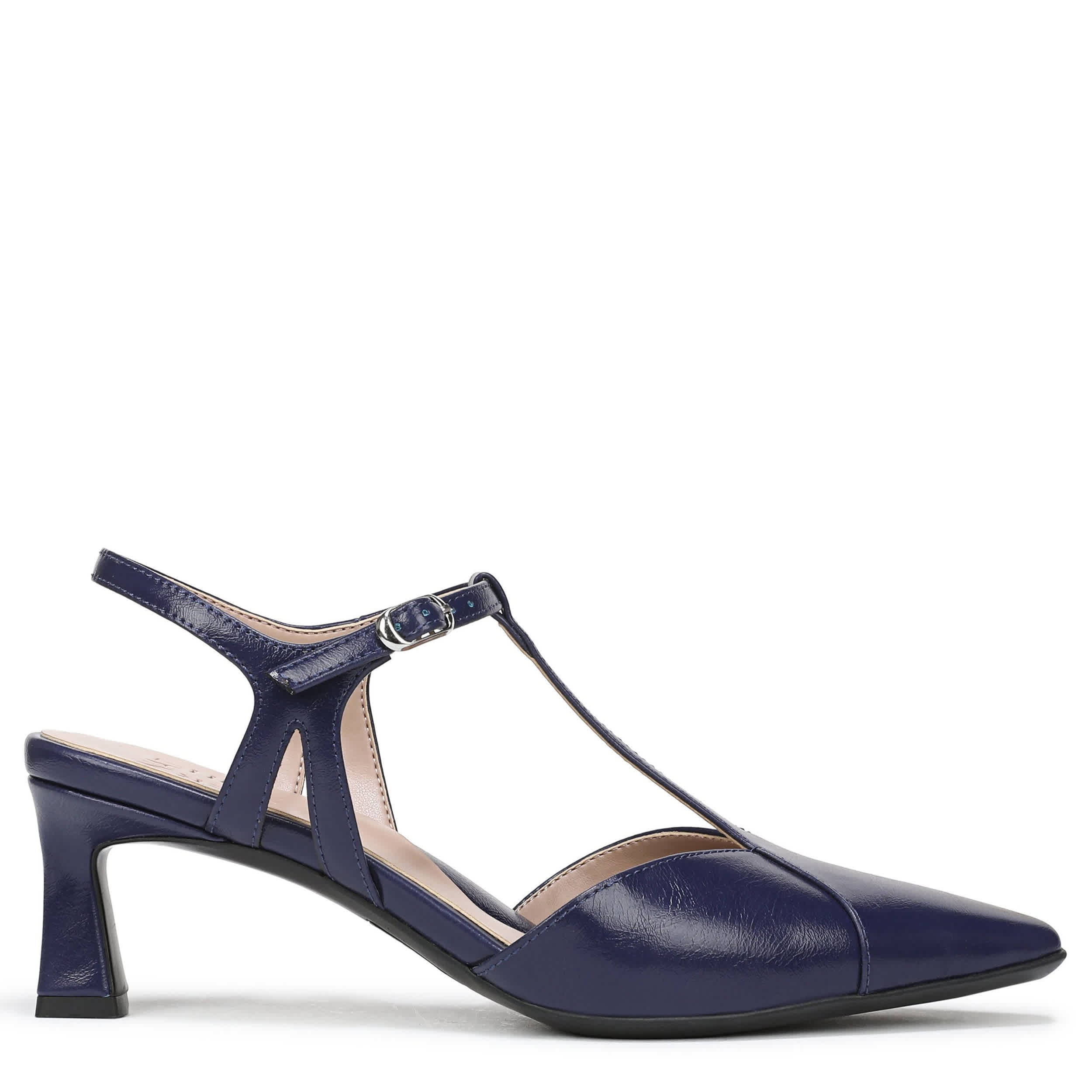 NATURALIZER-WOMENS TORIN PUMP-DARK BLUE & 