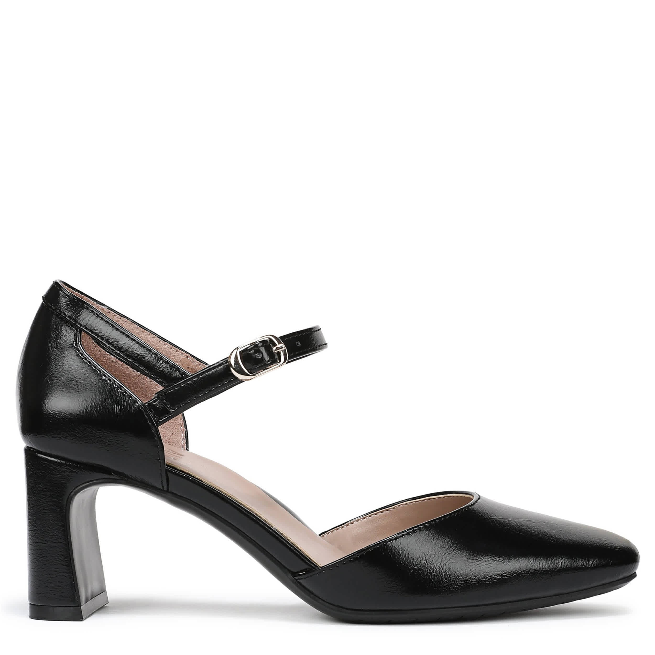 NATURALIZER-WOMENS YASMIN PUMP-BLACK & 