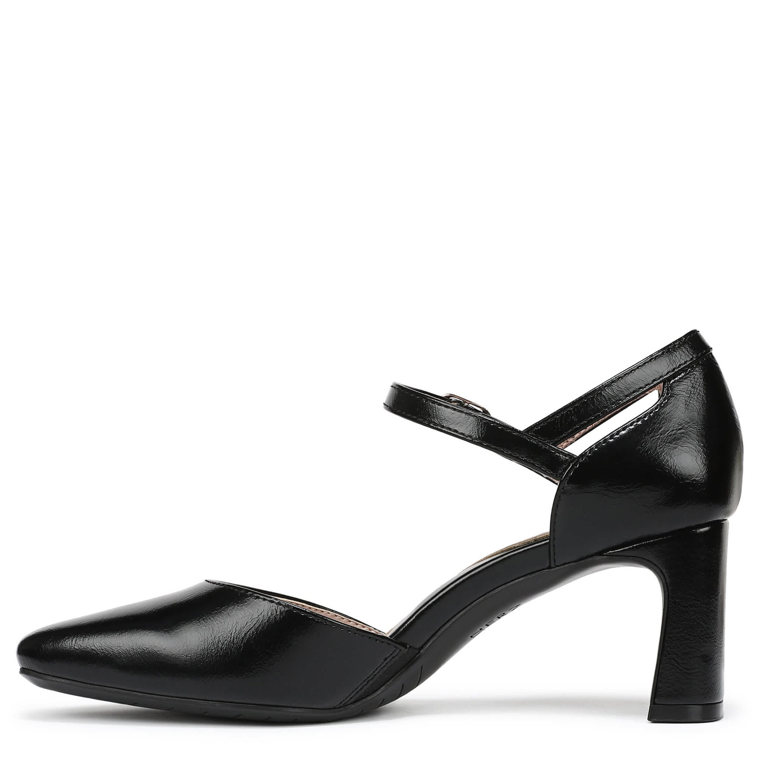 NATURALIZER-WOMENS YASMIN PUMP-BLACK & 