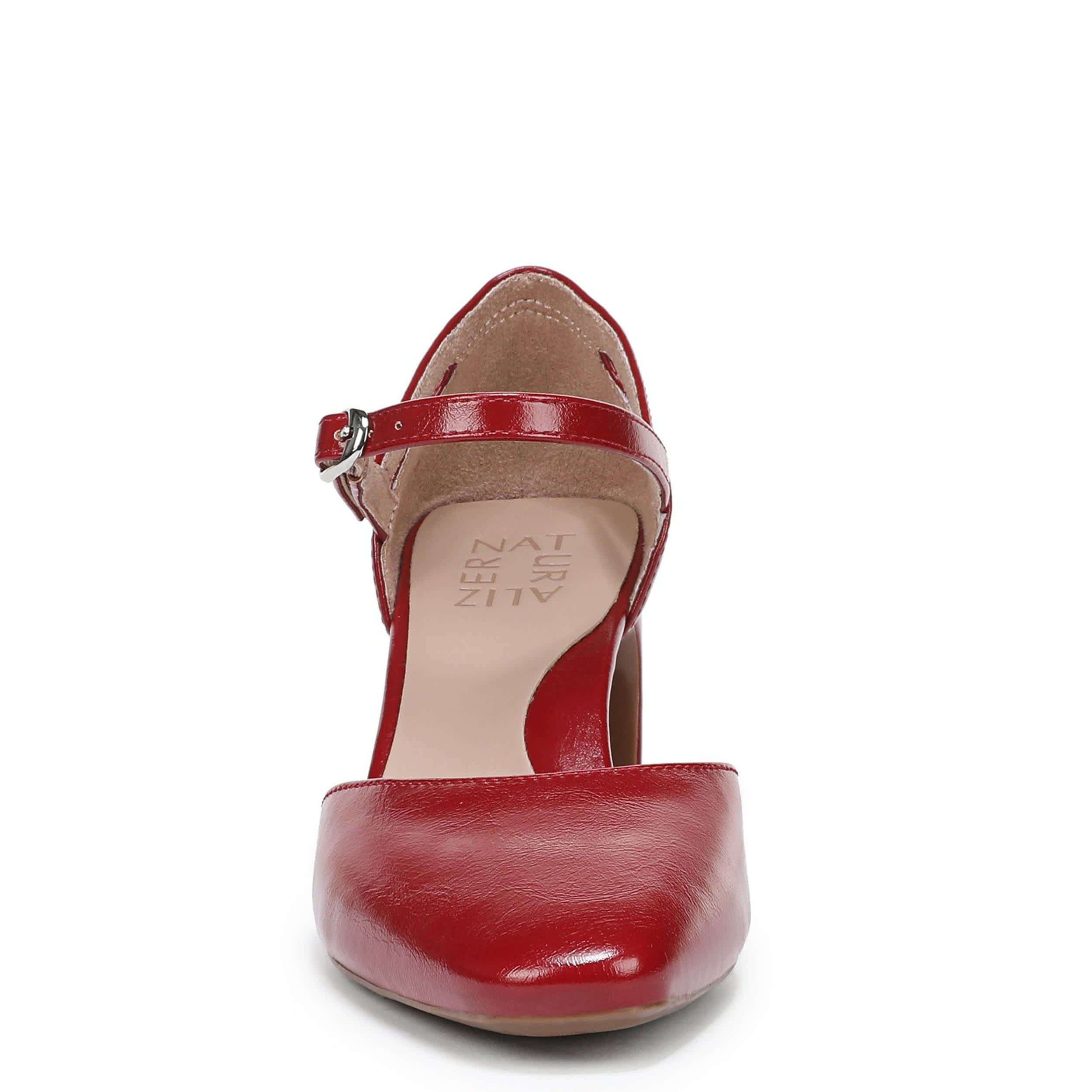 NATURALIZER-WOMENS YASMIN PUMP-RED & 