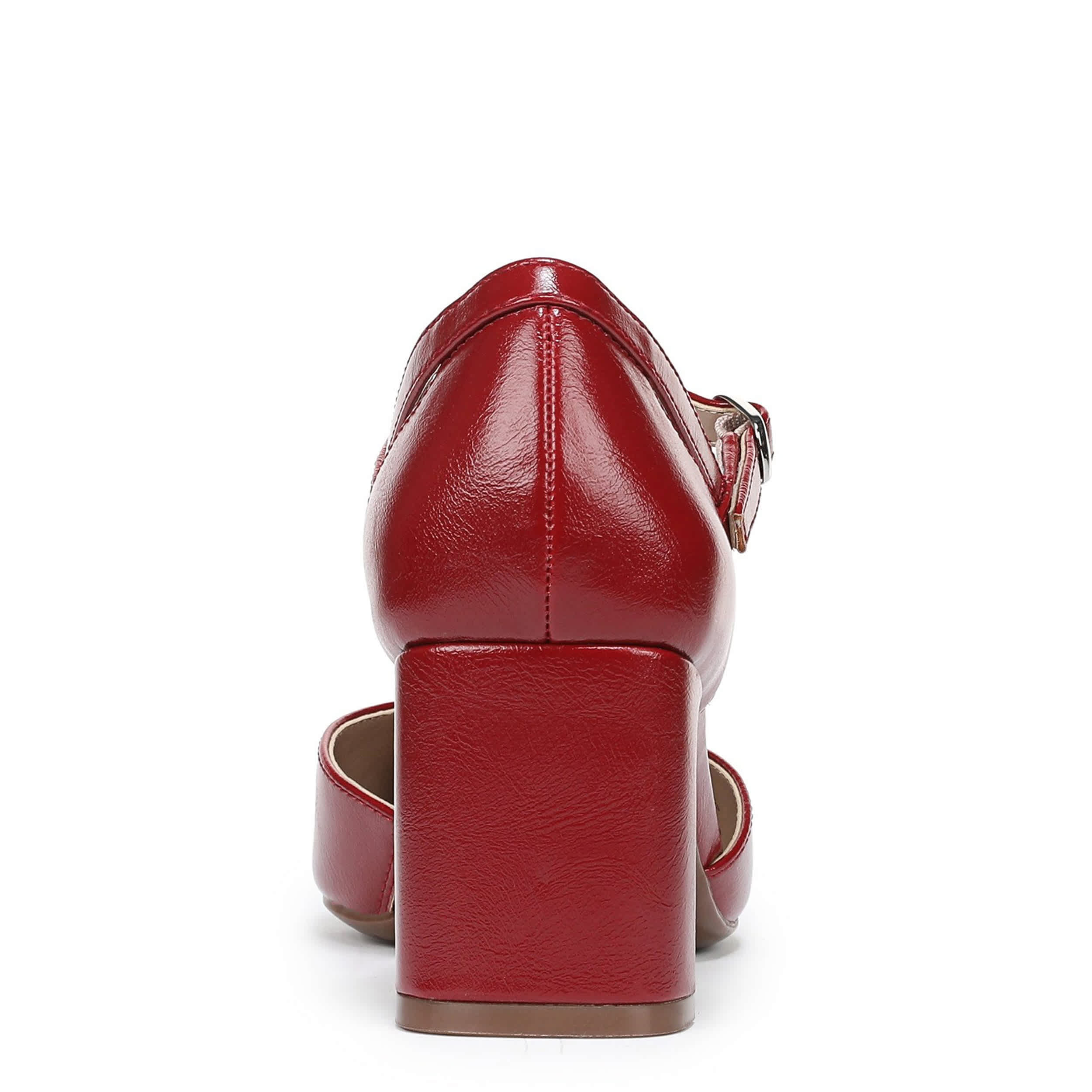 NATURALIZER-WOMENS YASMIN PUMP-RED & 