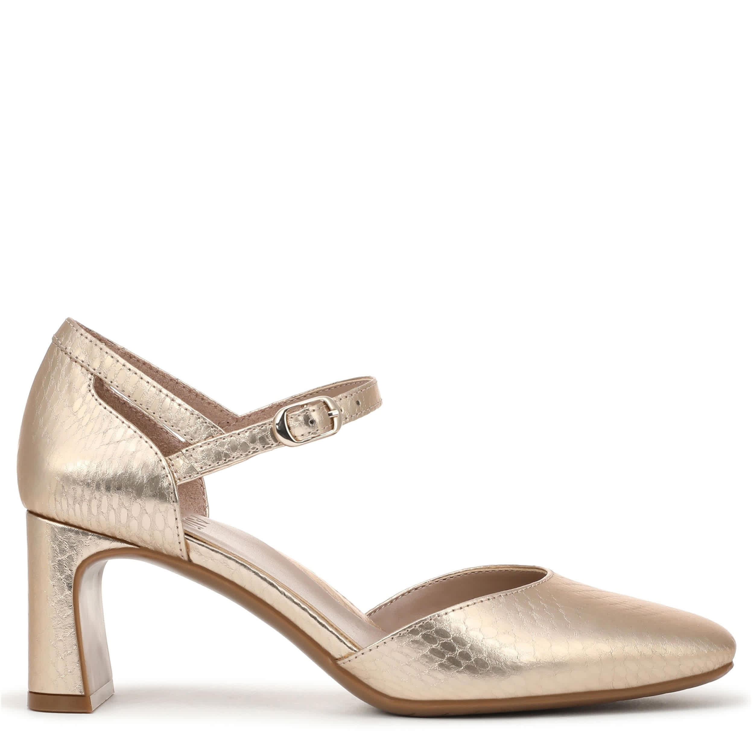 NATURALIZER-WOMENS YASMIN PUMP-CHAMPAGNE & 