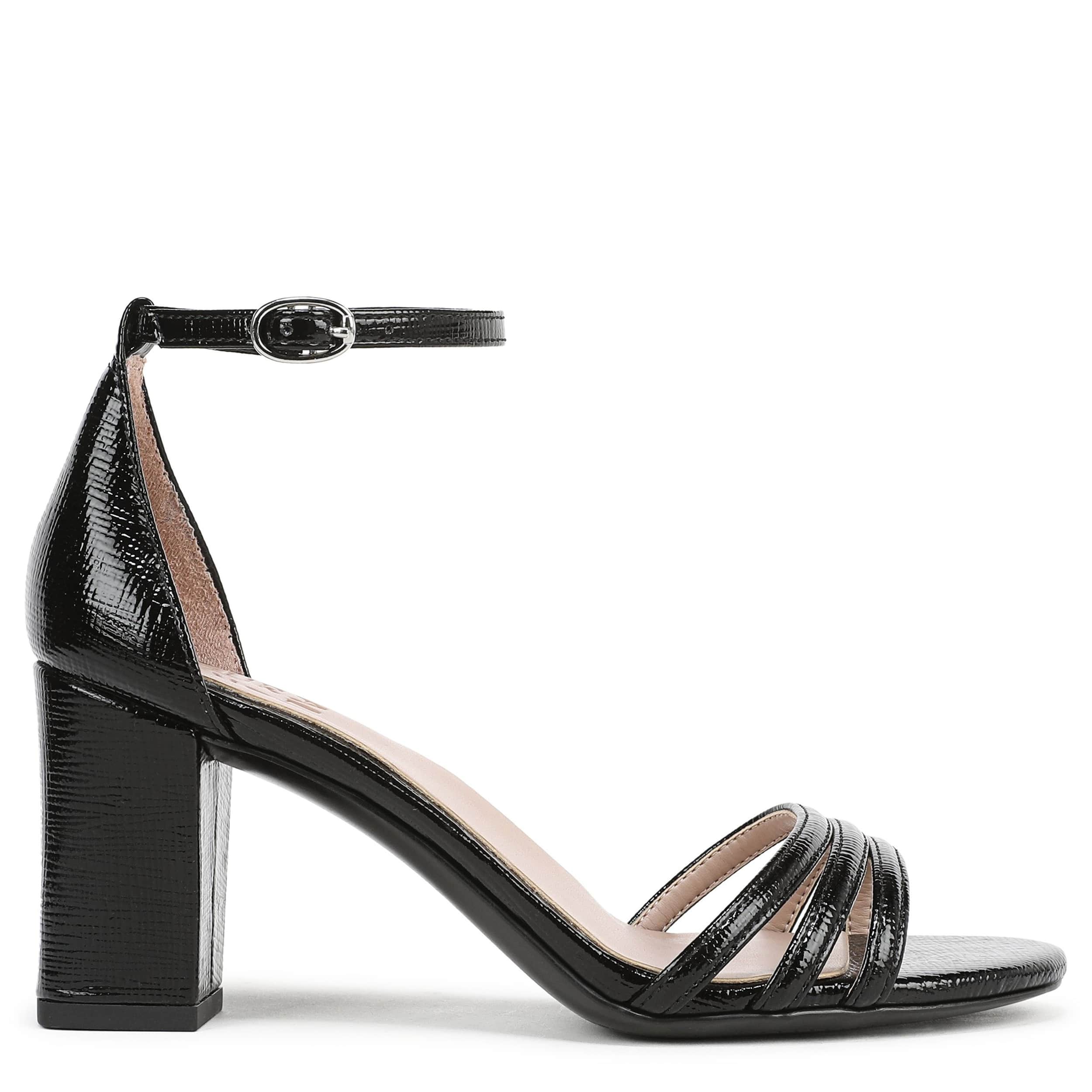 NATURALIZER-WOMENS HEIDI SANDAL-BLACK & 