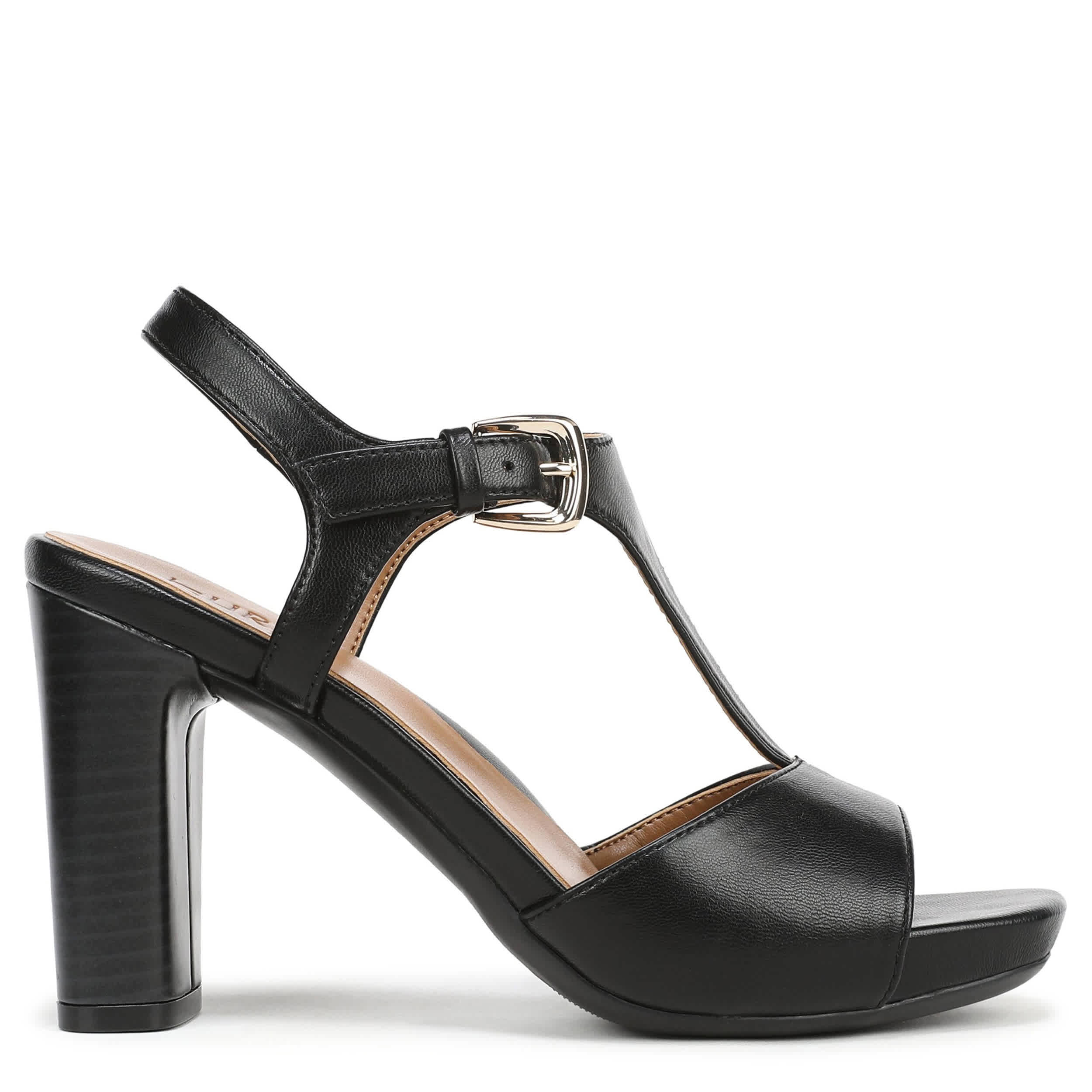 NATURALIZER-WOMENS MARLOWE SANDAL-BLACK & 