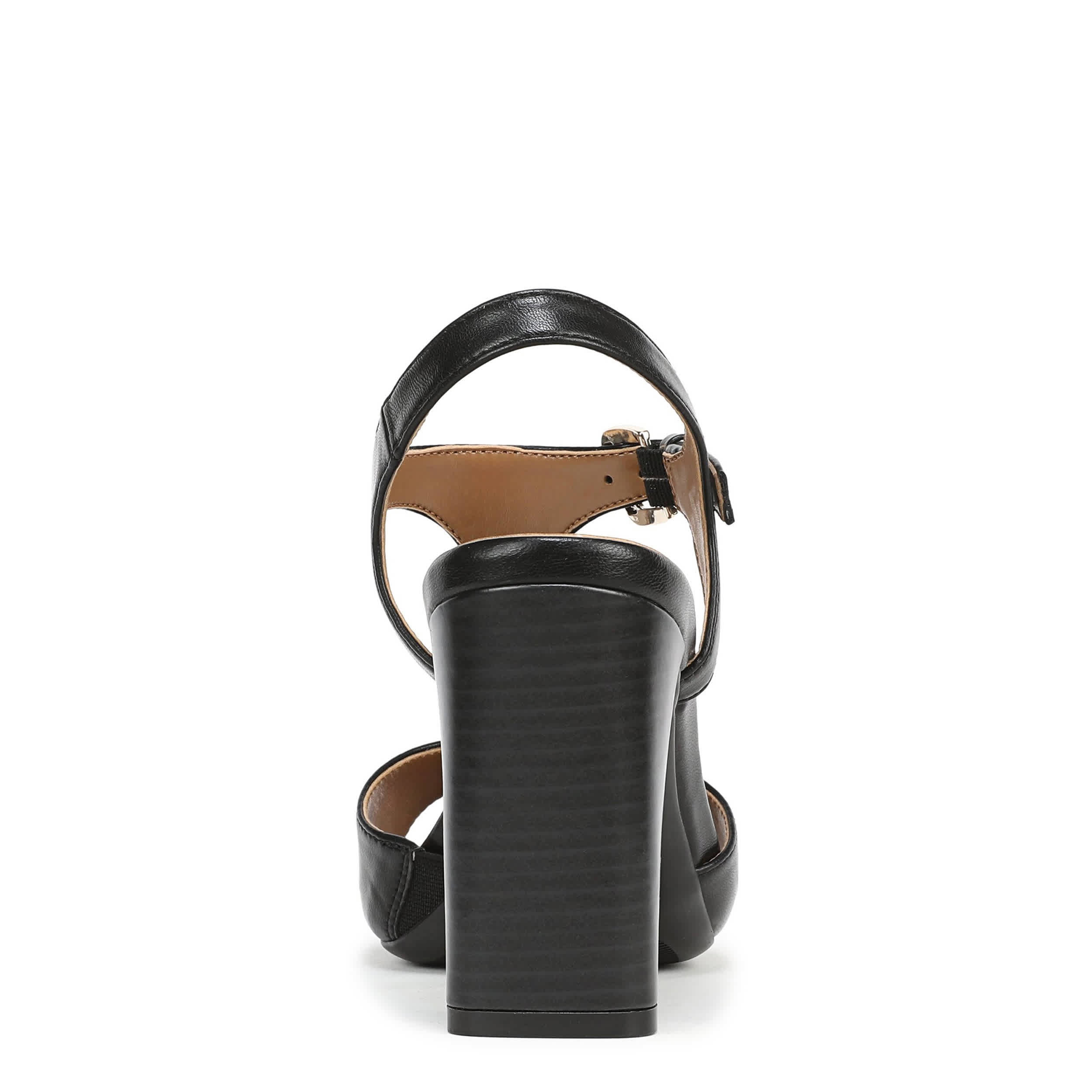 NATURALIZER-WOMENS MARLOWE SANDAL-BLACK & 