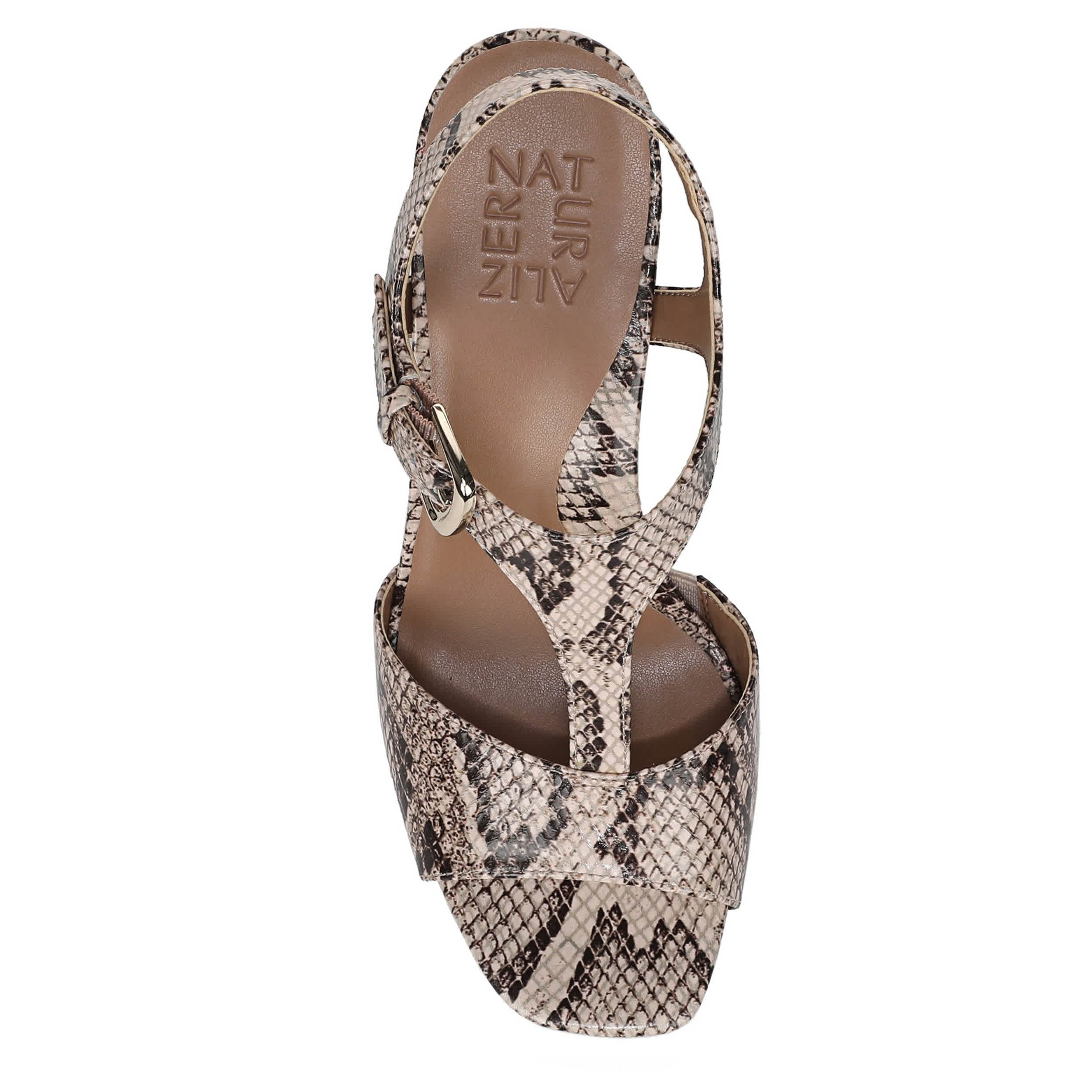 NATURALIZER-WOMENS MARLOWE SANDAL-BEIGE & 