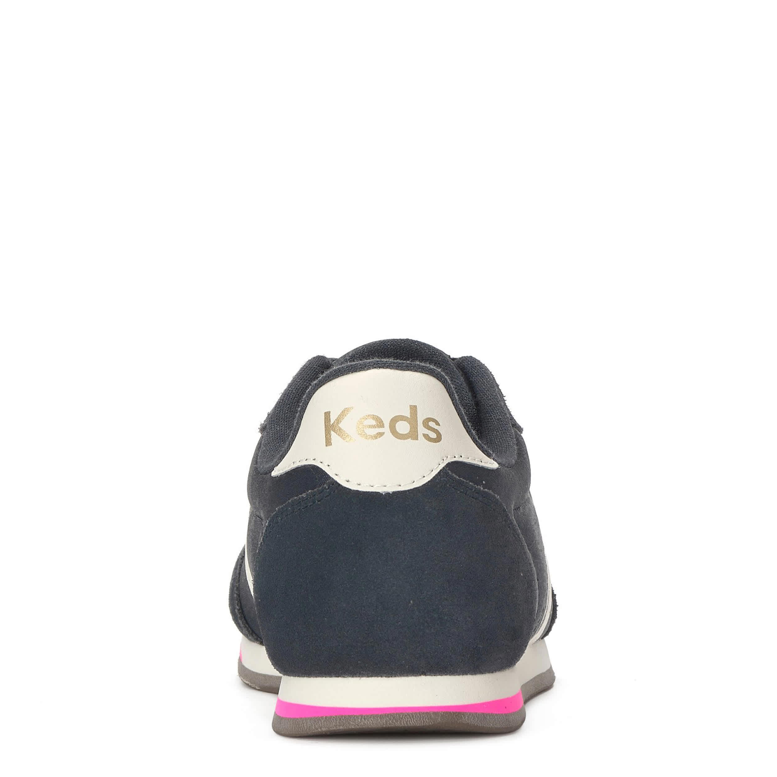KEDS-WOMENS REVIVAL SNEAKER-DARK GREY & 