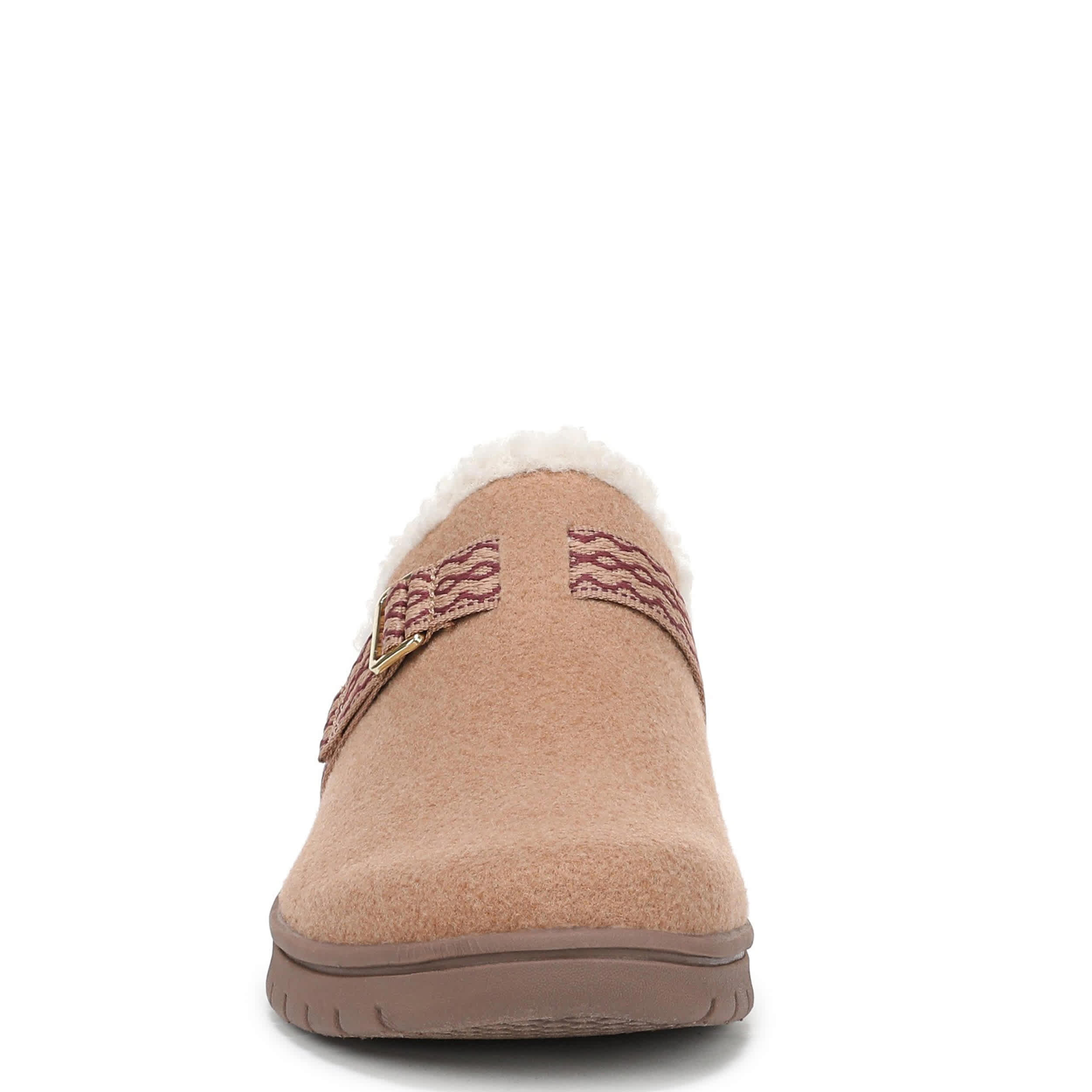 RYKA-WOMENS SOPHIE FAUX FUR CLOG-FRAPPE & 