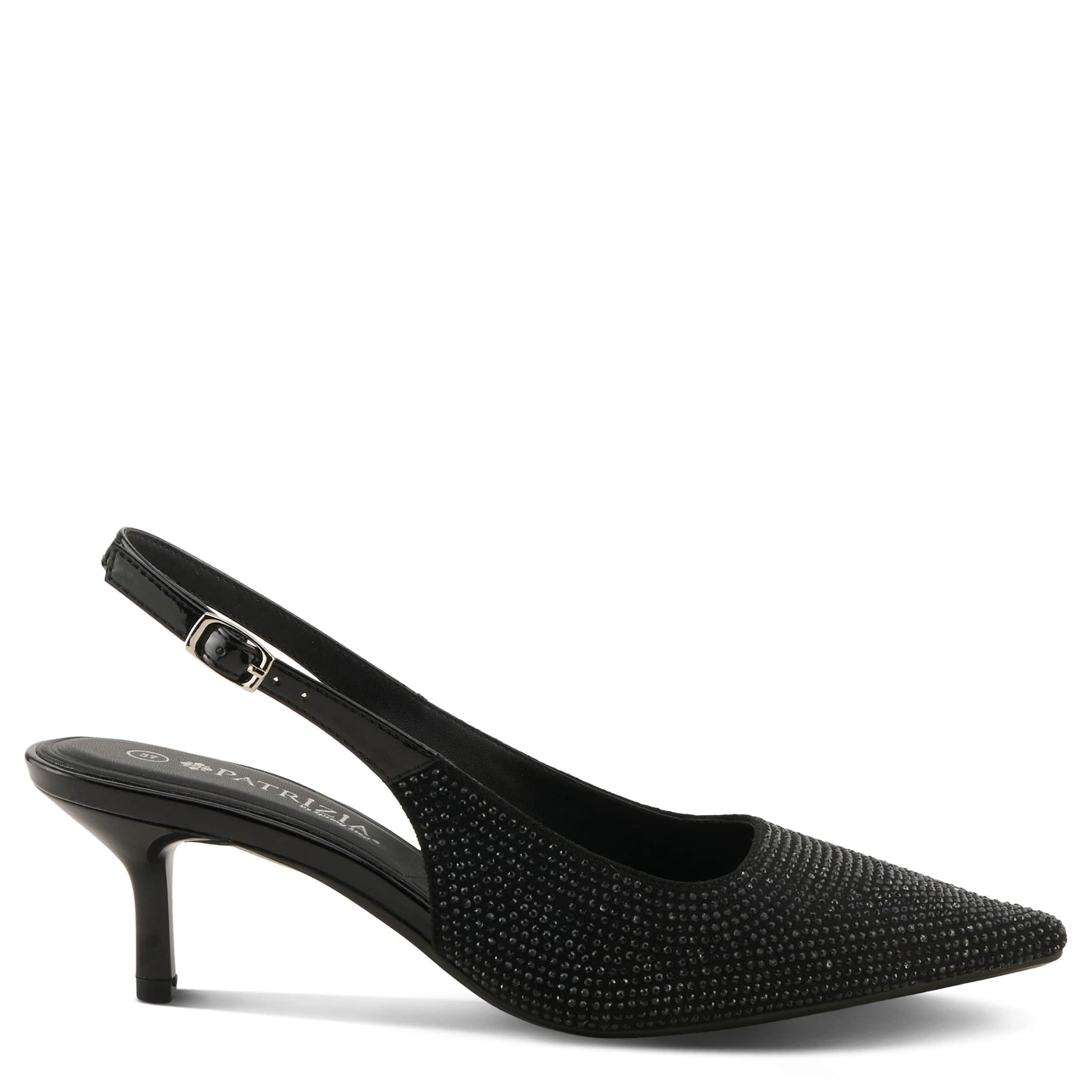 PATRIZIA-WOMENS ENGRES PUMP-BLACK & 
