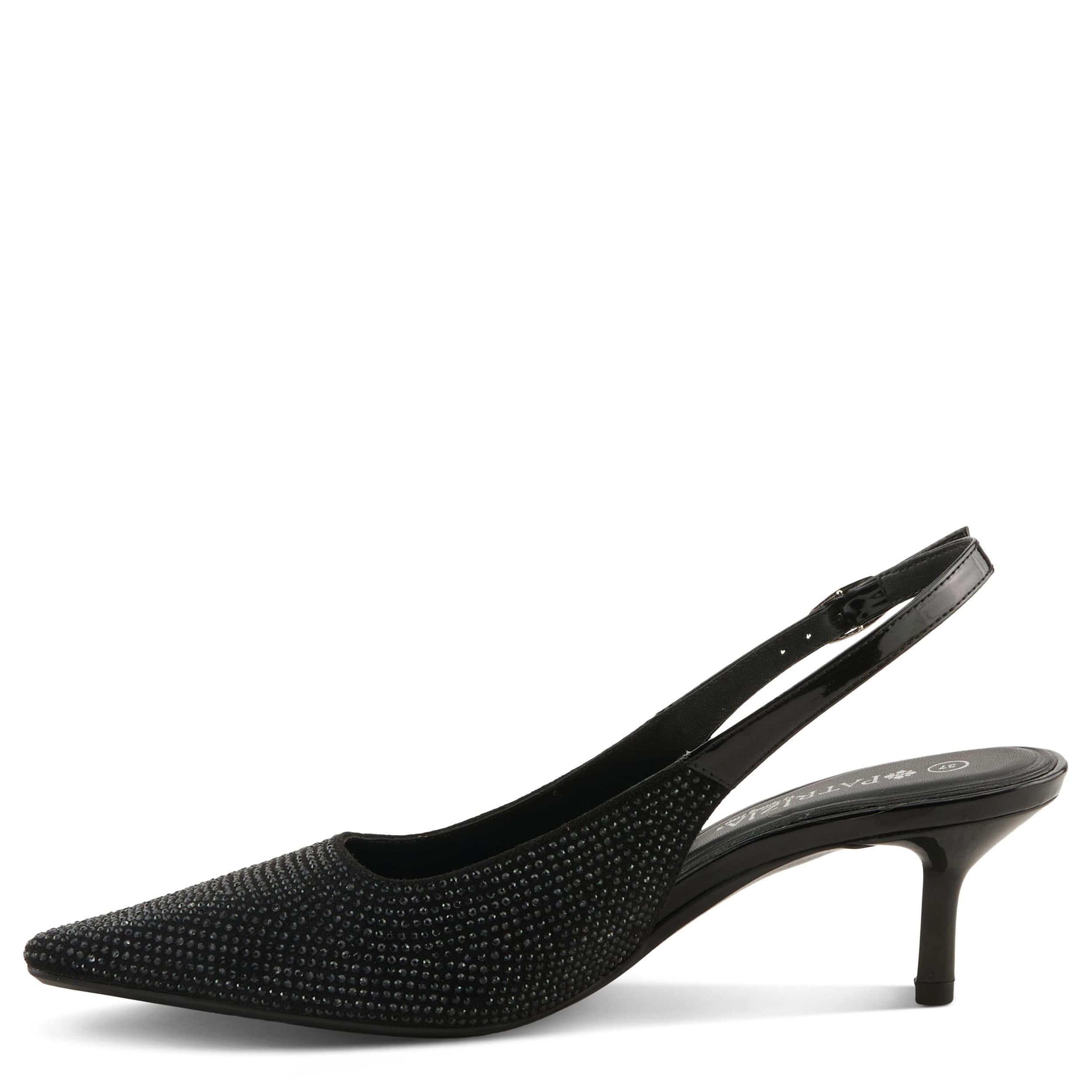 PATRIZIA-WOMENS ENGRES PUMP-BLACK & 