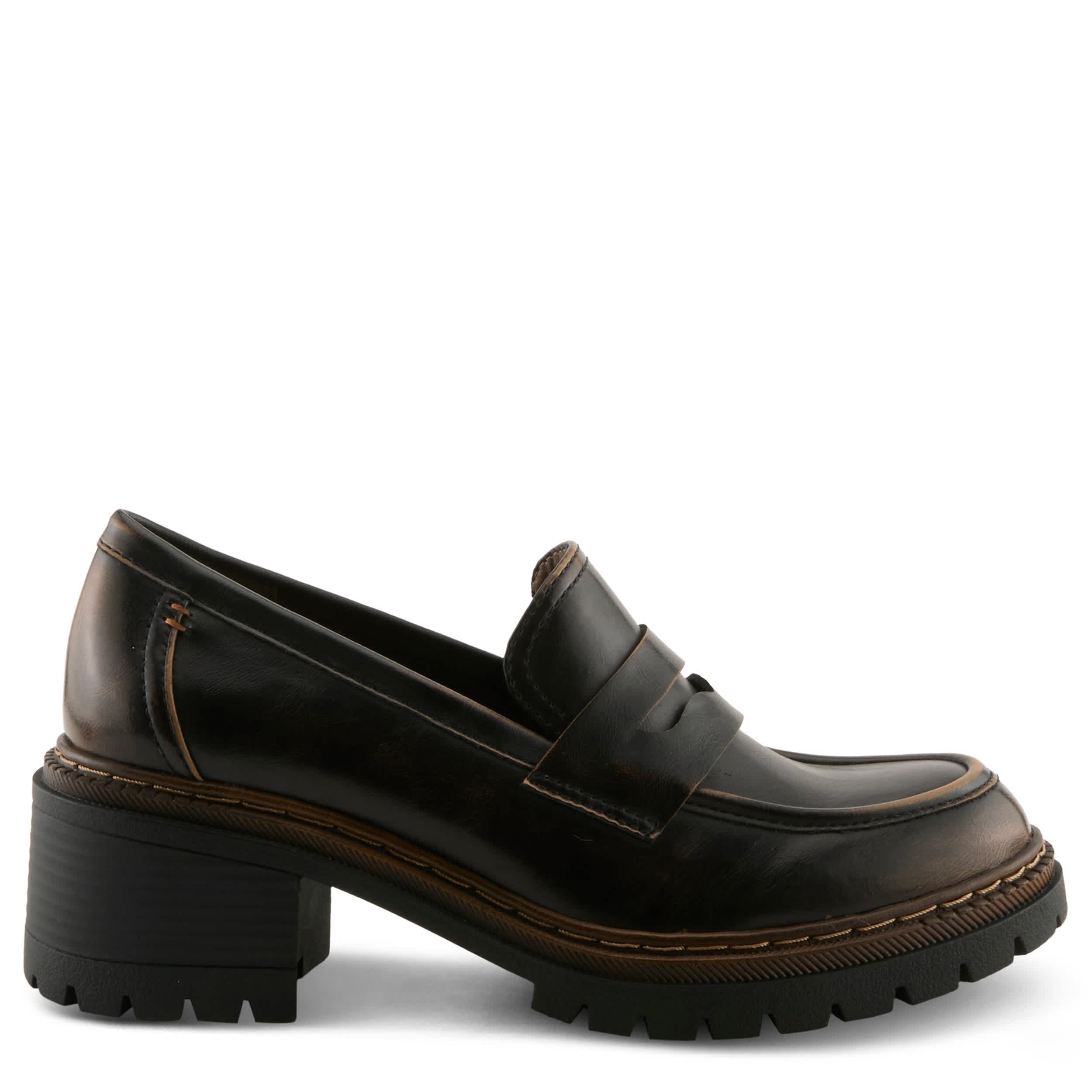 PATRIZIA-WOMENS SAHILLY PUMP-DARK BROWN & 