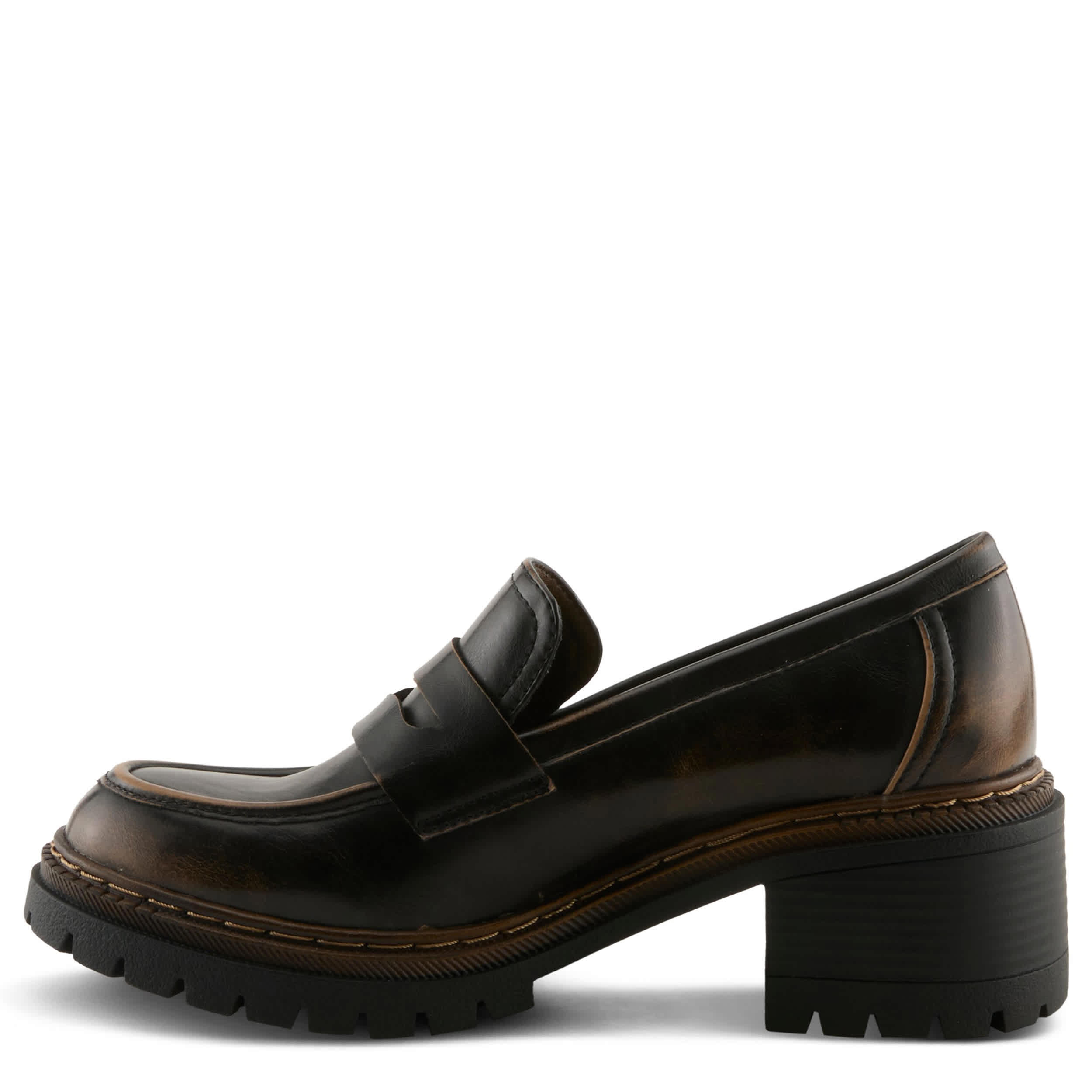 PATRIZIA-WOMENS SAHILLY PUMP-DARK BROWN & 