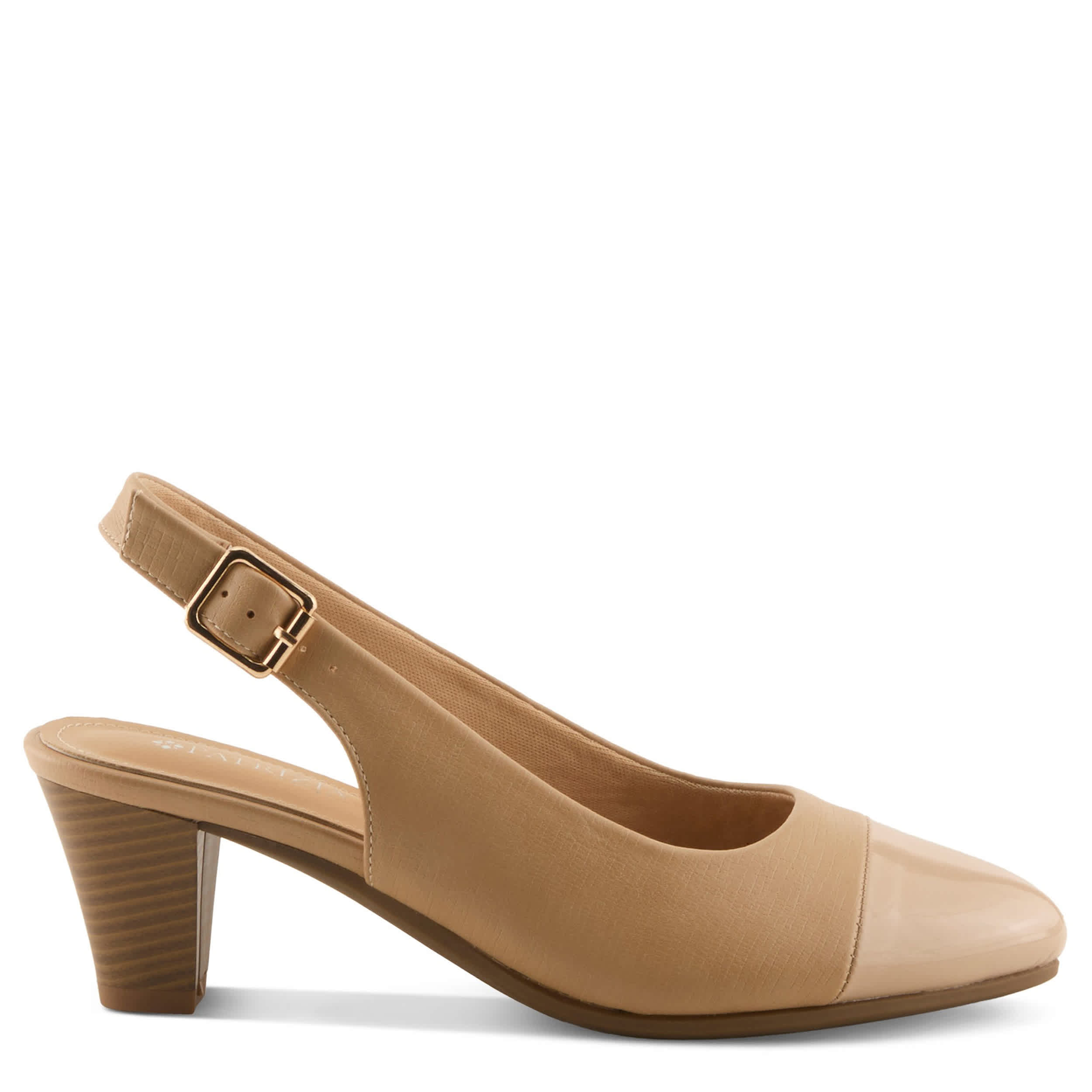 PATRIZIA-WOMENS YANCY PUMP-BEIGE & 