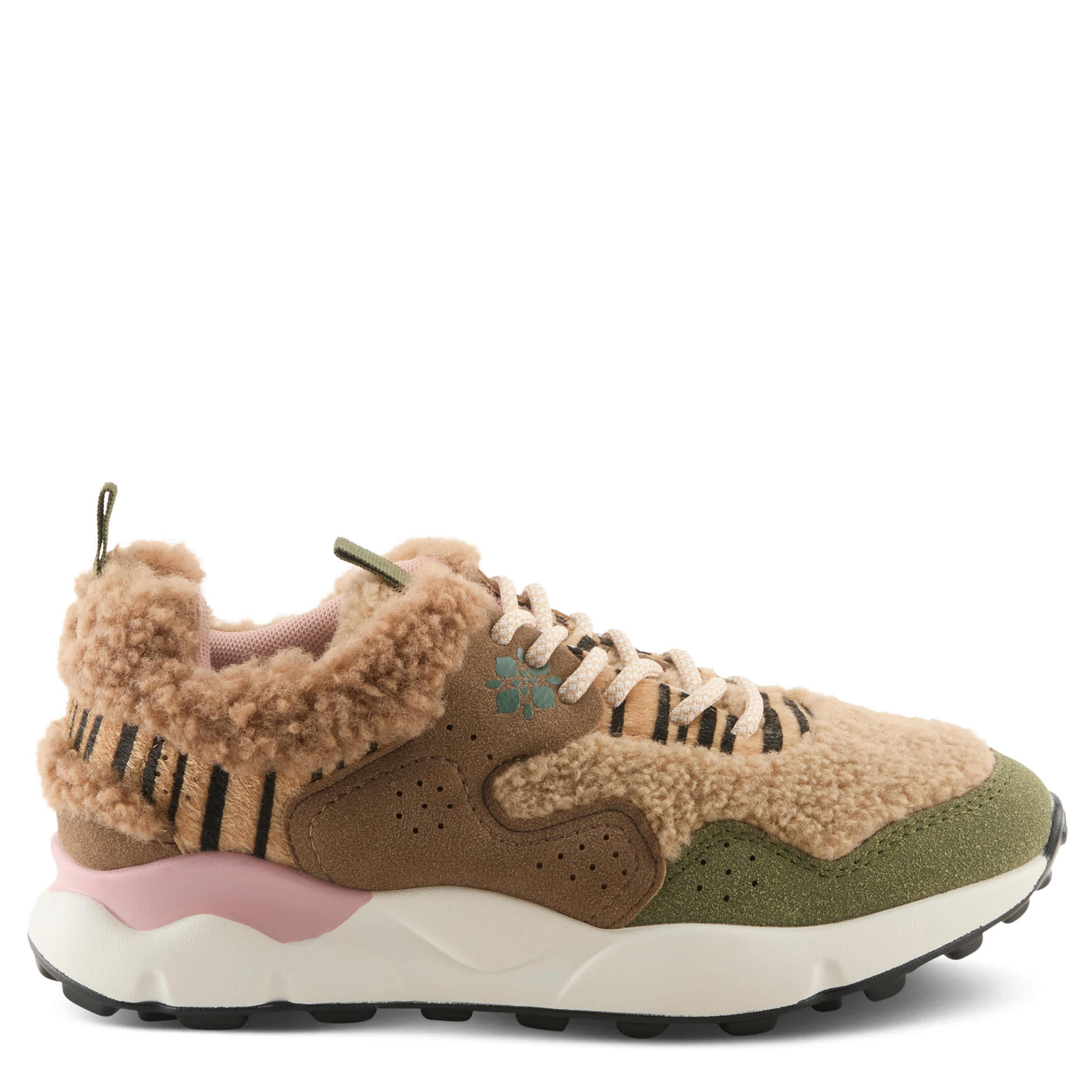 PATRIZIA-WOMENS COLORMEFUN SNEAKER-BEIGE & MULTICOLOR