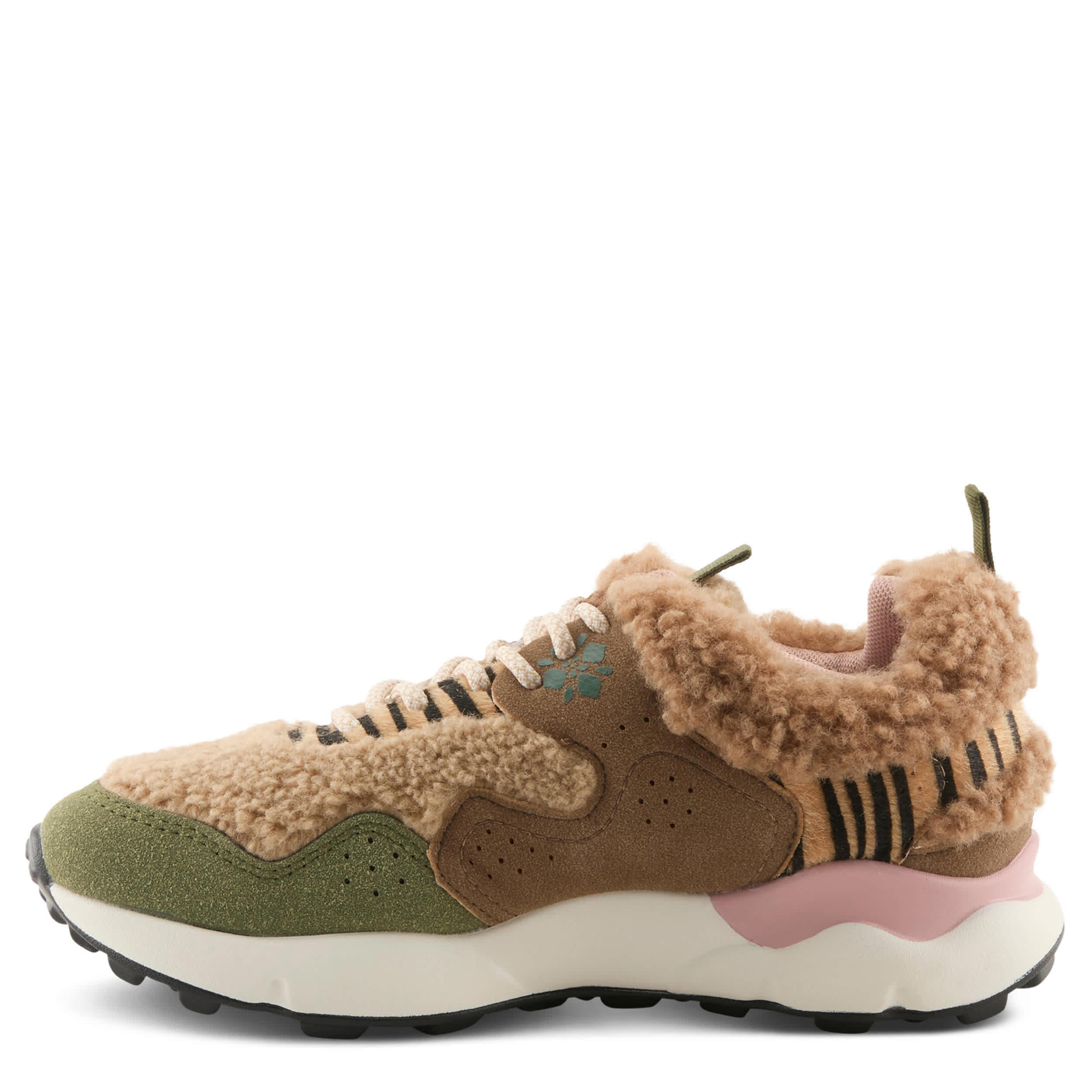 PATRIZIA-WOMENS COLORMEFUN SNEAKER-BEIGE & MULTICOLOR