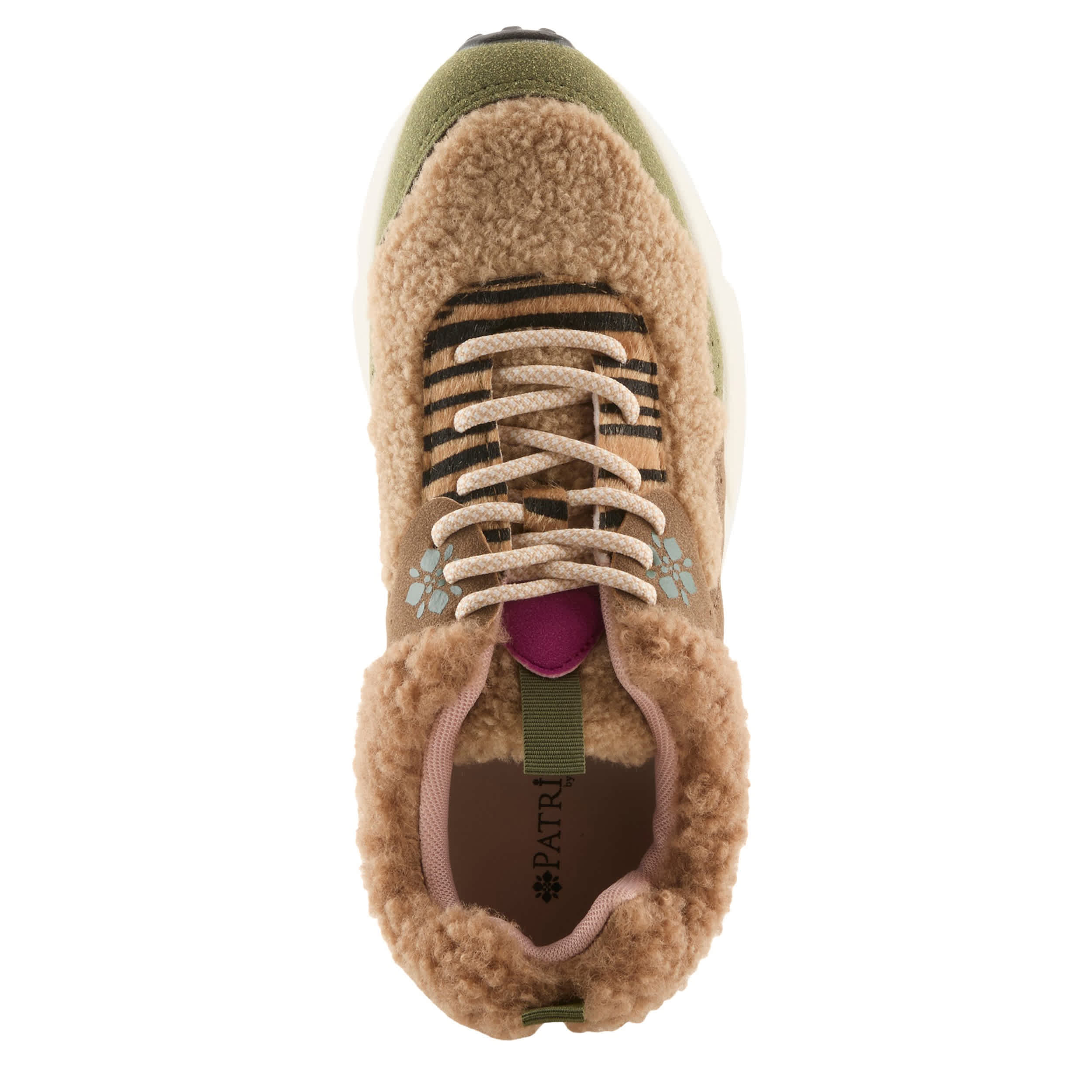 PATRIZIA-WOMENS COLORMEFUN SNEAKER-BEIGE & MULTICOLOR