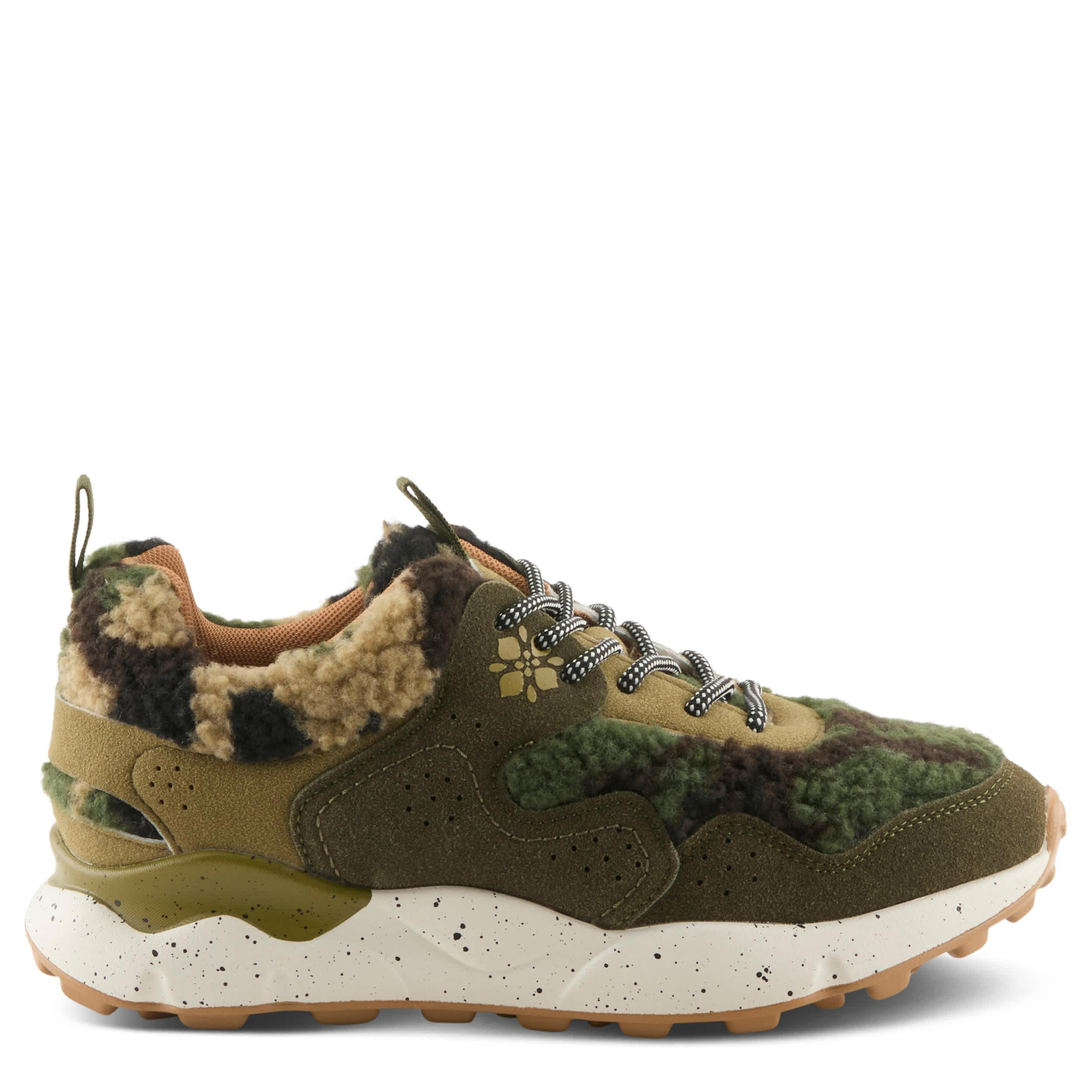 PATRIZIA-WOMENS COLORMEFUN SNEAKER-OLIVE & MULTICOLOR