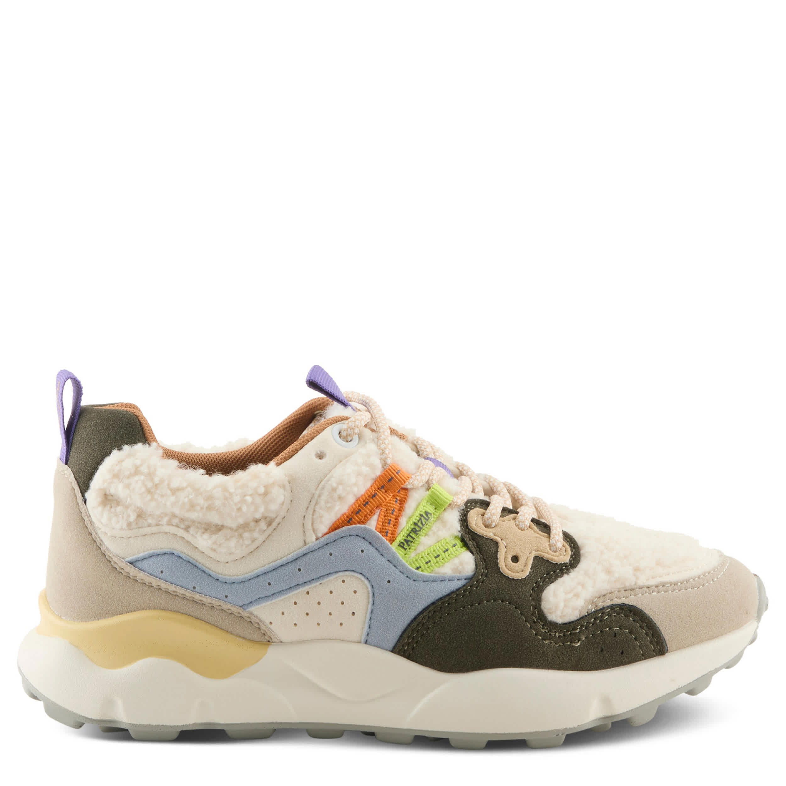 PATRIZIA-WOMENS FLYINGCOLORS SNEAKER-BONE & MULTICOLOR