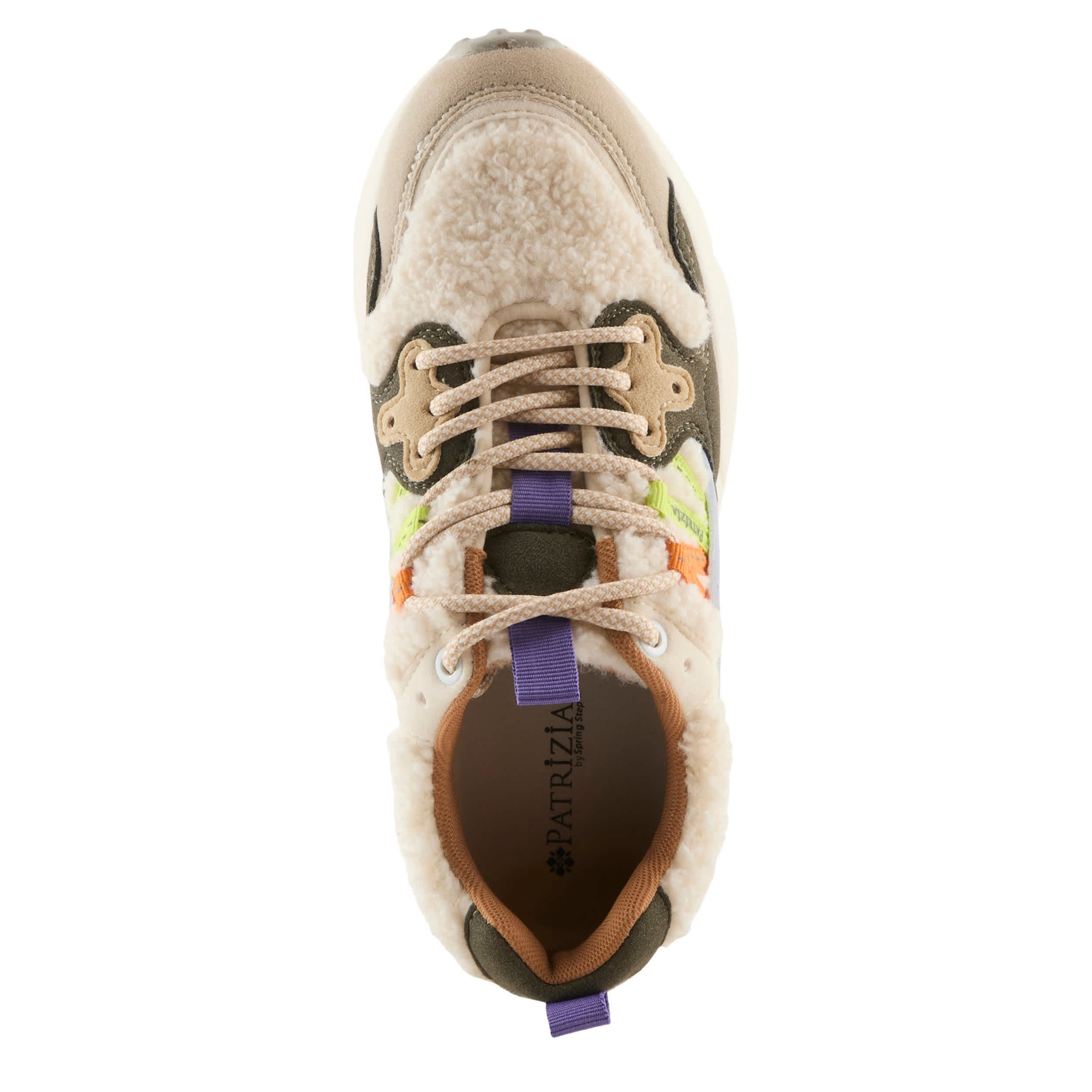 PATRIZIA-WOMENS FLYINGCOLORS SNEAKER-BONE & MULTICOLOR