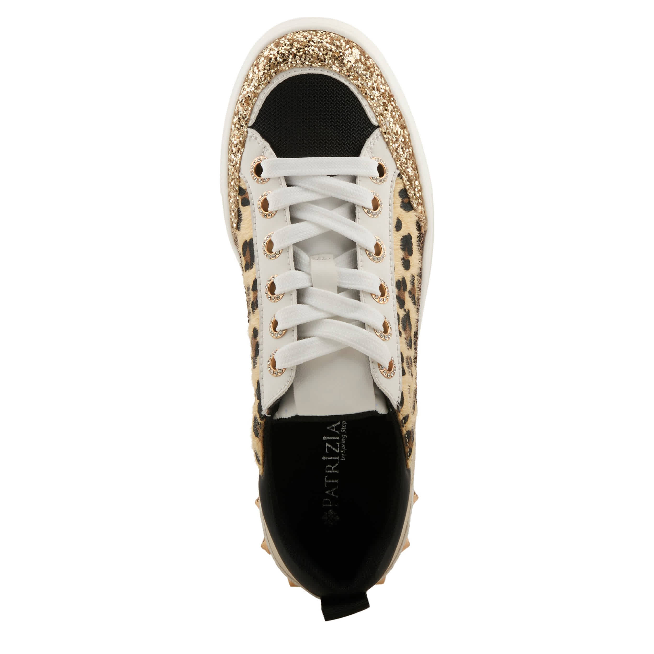 PATRIZIA-WOMENS GASCAR SNEAKER-LEOPARD & 