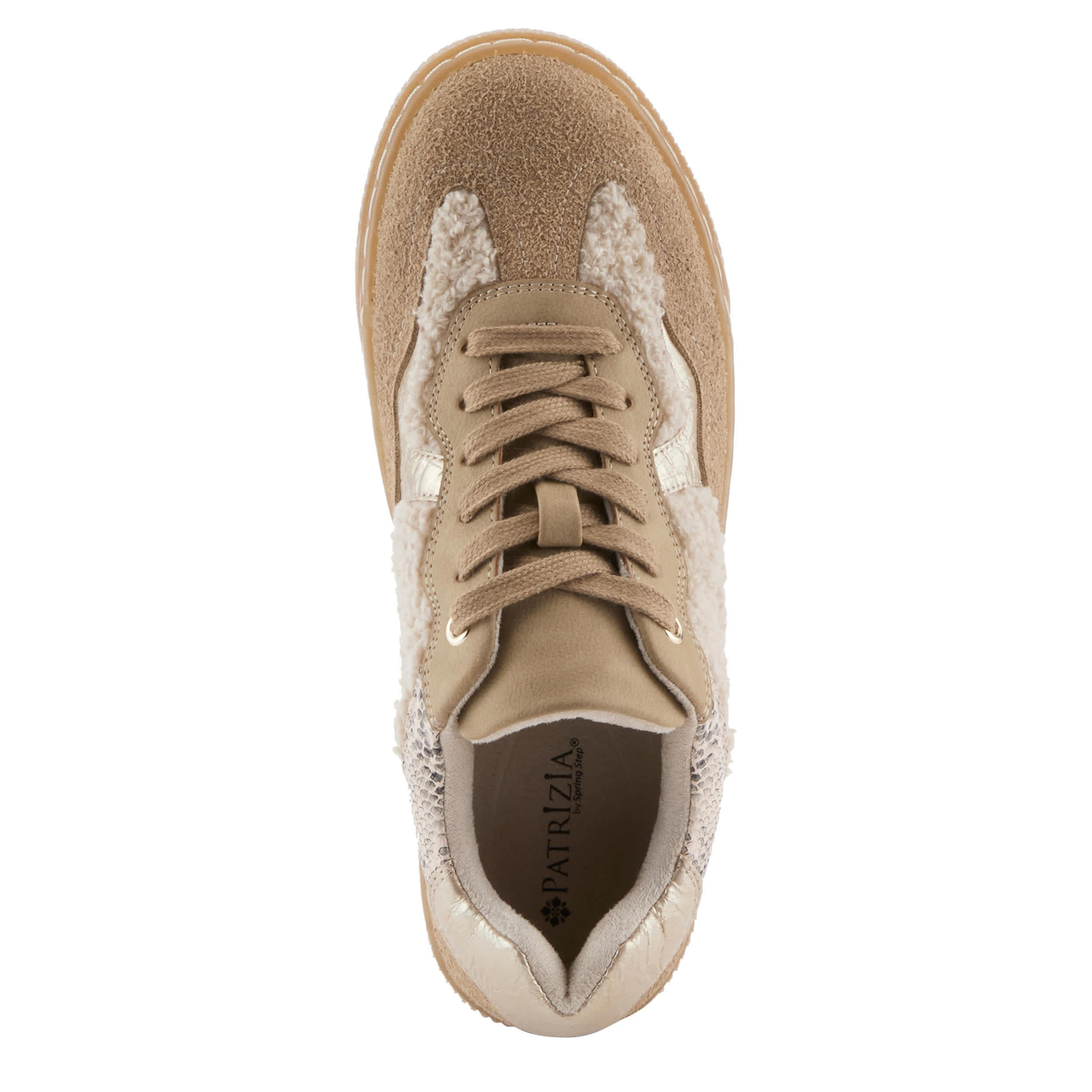 PATRIZIA-WOMENS IVARELLE SNEAKER-BEIGE & 