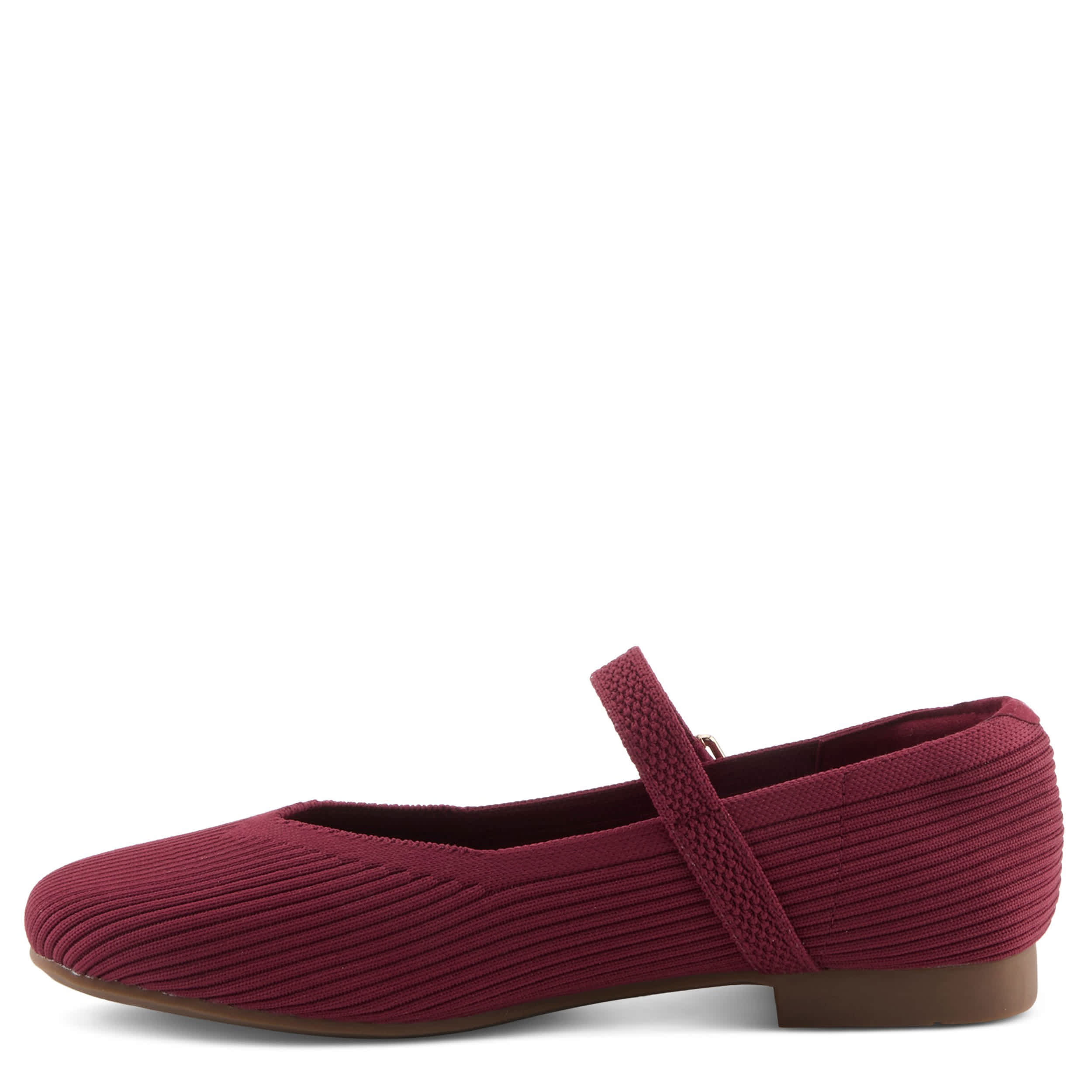 PATRIZIA-WOMENS EMARITH MARY JANE FLAT-BURGUNDY & 