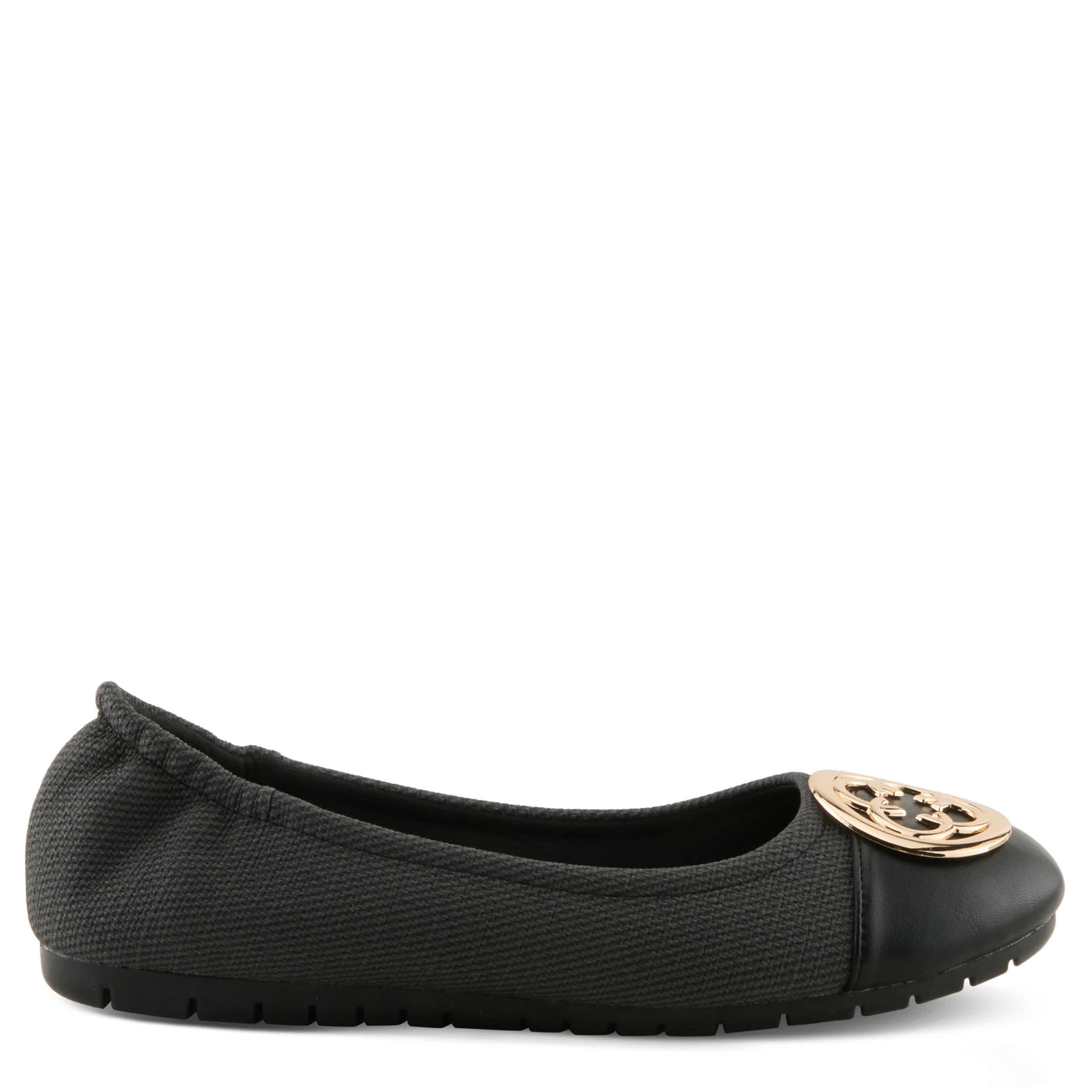 PATRIZIA-WOMENS ESMERINAE FLAT-BLACK & 