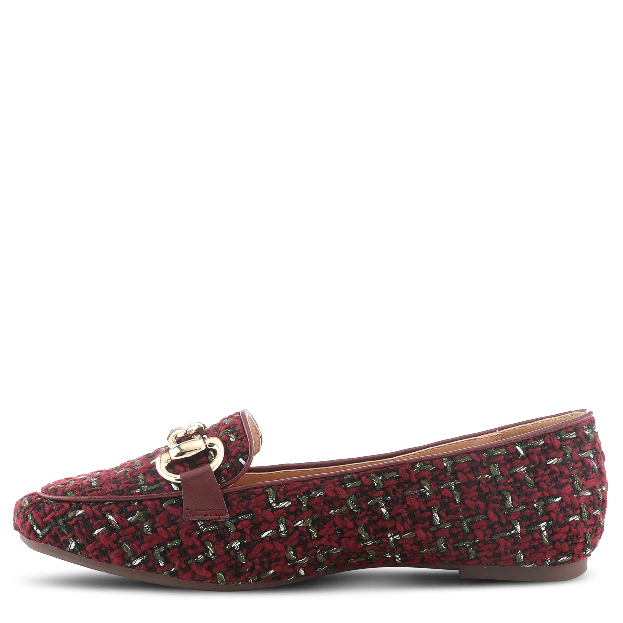 PATRIZIA-WOMENS KNITKNOT LOAFER-BURGUNDY & 