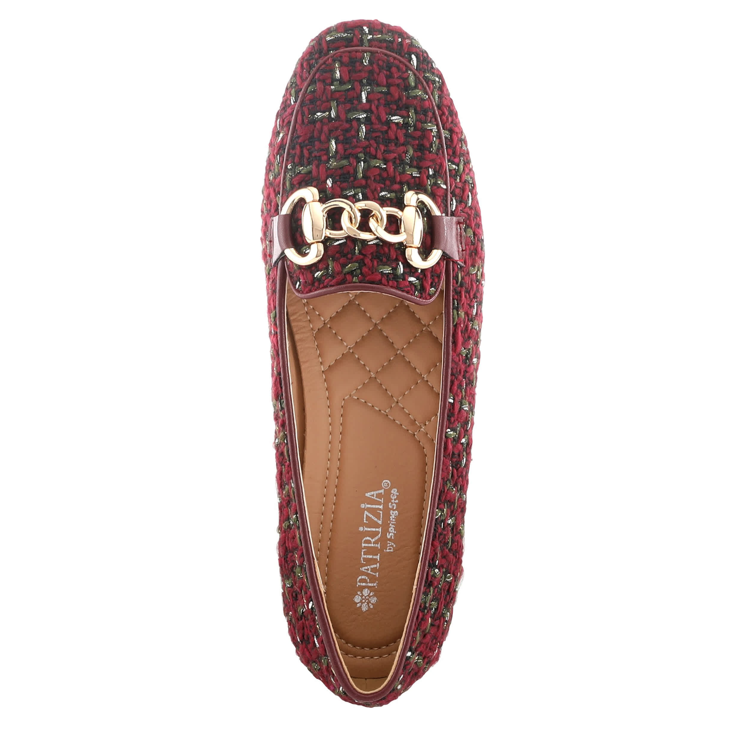 PATRIZIA-WOMENS KNITKNOT LOAFER-BURGUNDY & 
