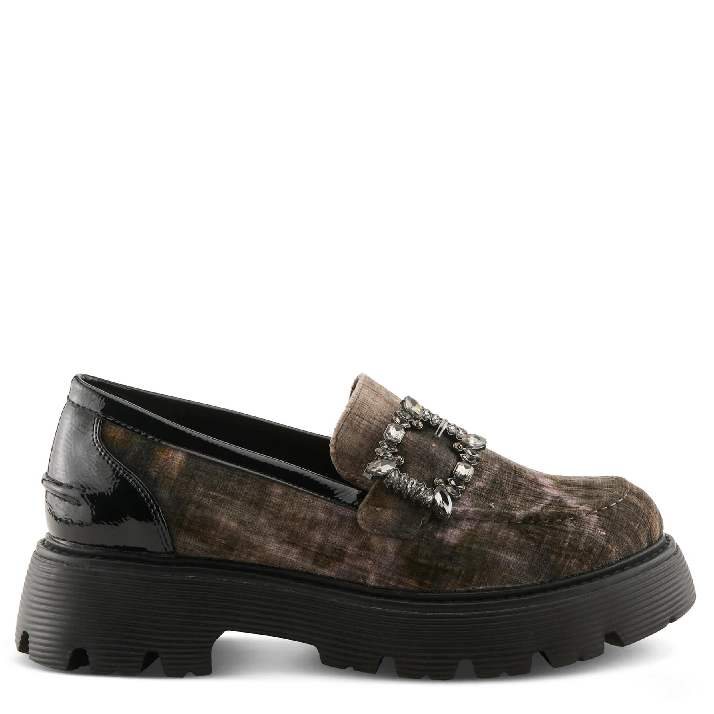 PATRIZIA-WOMENS MORUHA LOAFER-DARK GREEN & 